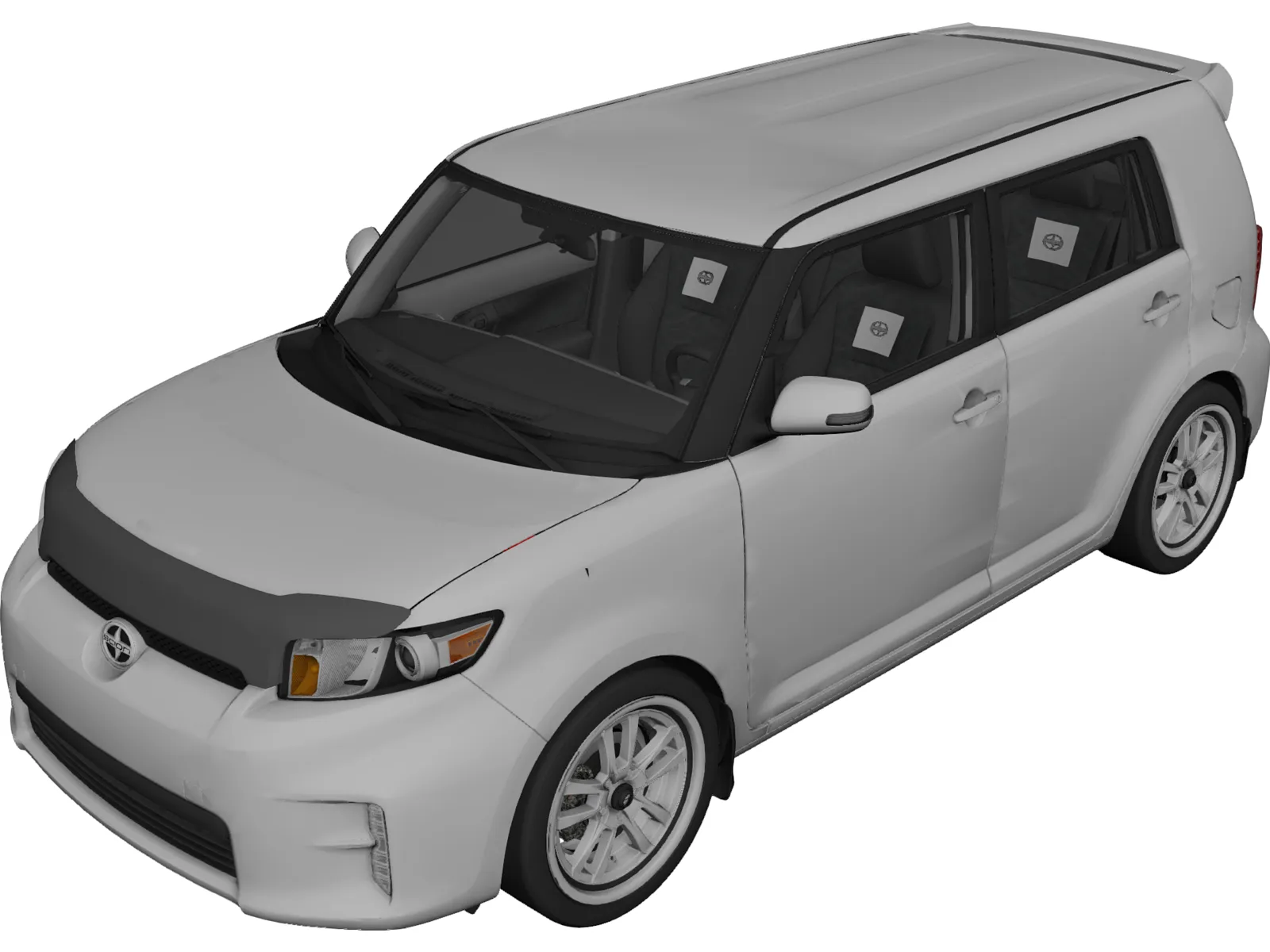 Scion xB (2014) 3D Model