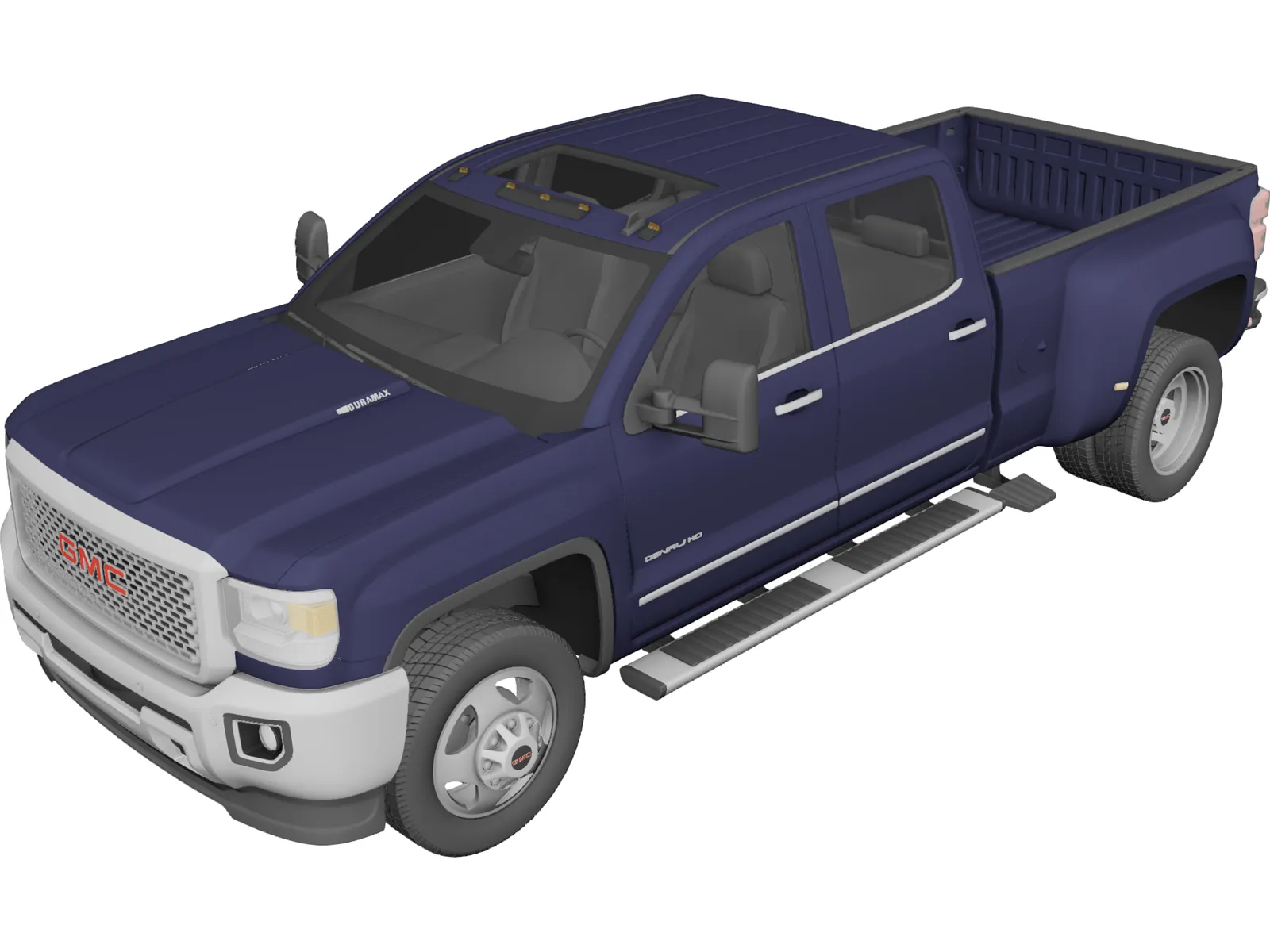 GMC Sierra HD (2015) 3D Model