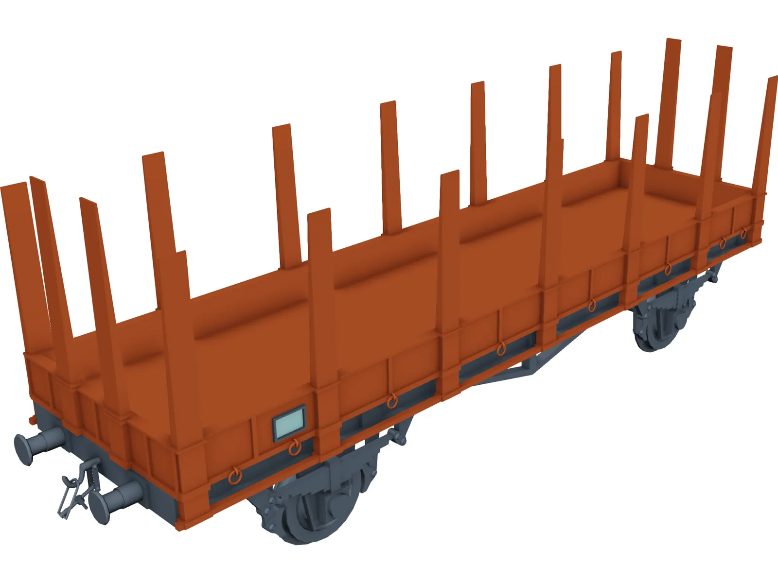 Wagon Stanchion 3D Model