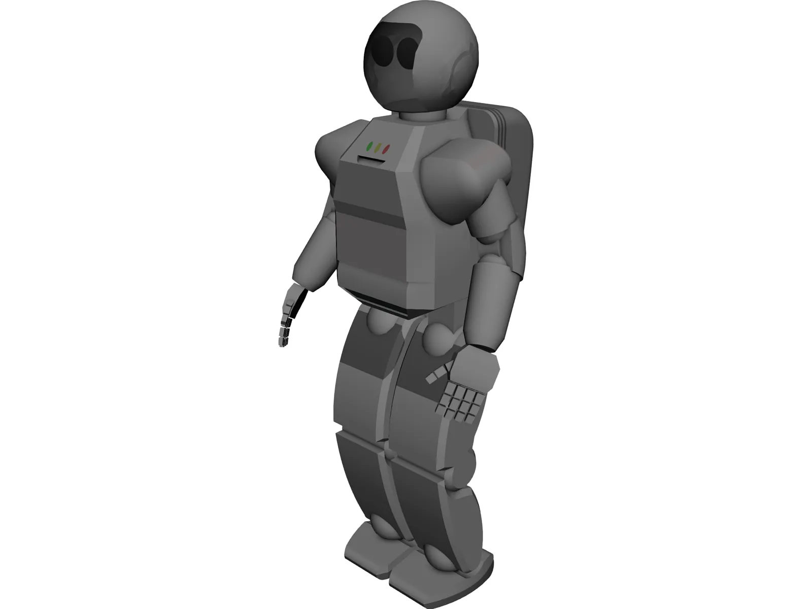 Asimo Robot 3D Model