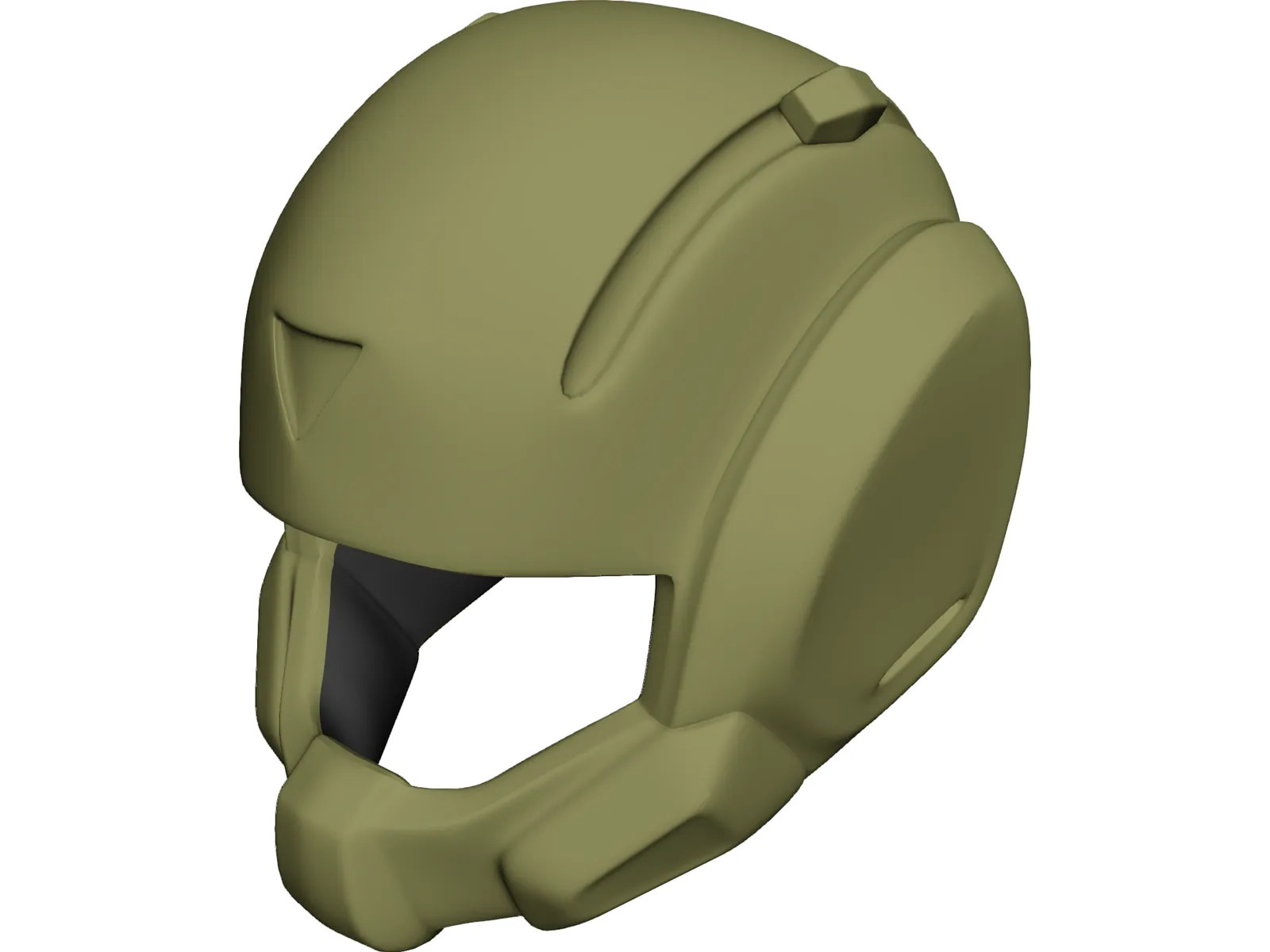 Pilot Helmet 3D Model