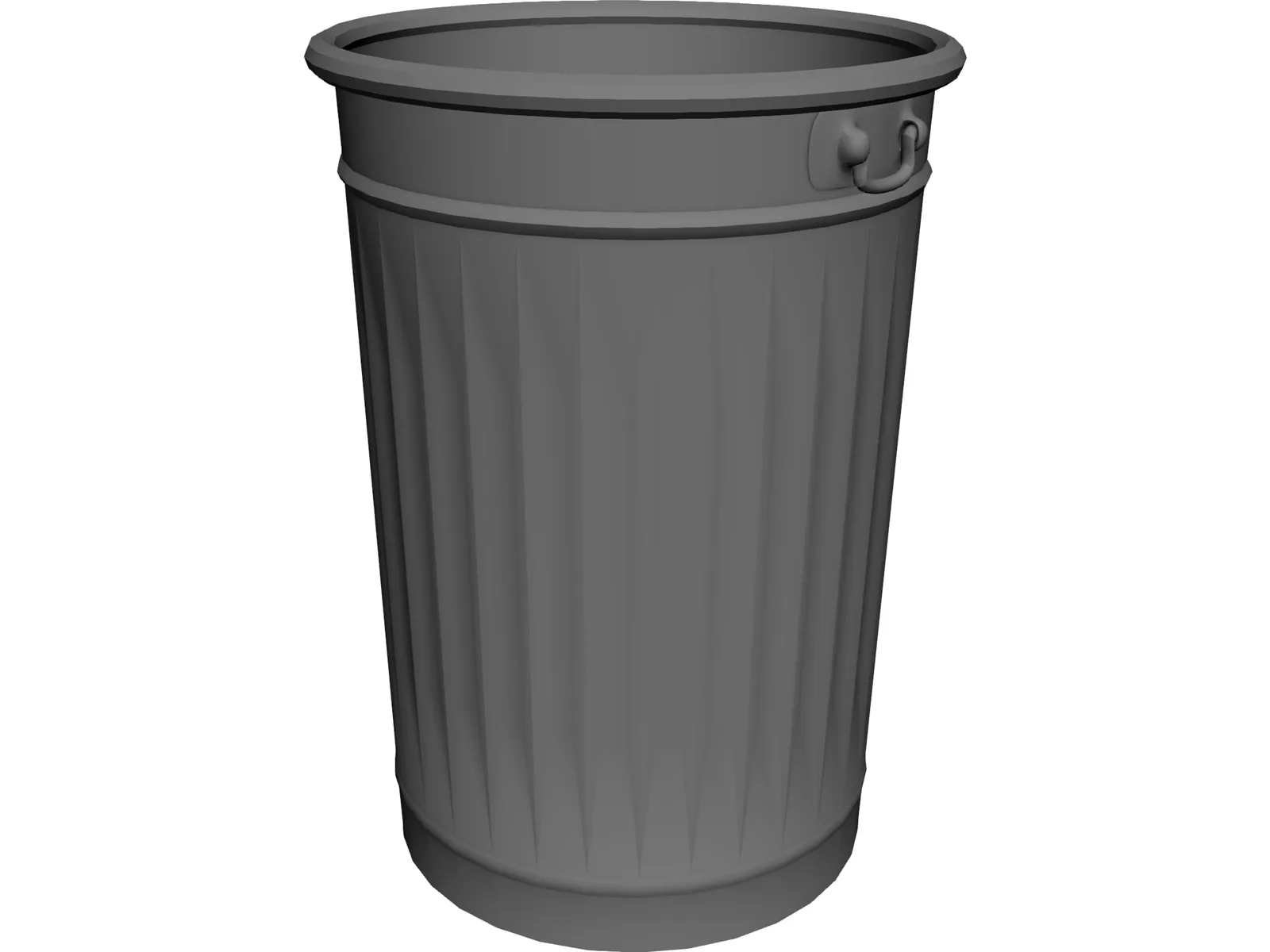 Dustbin 3D Model