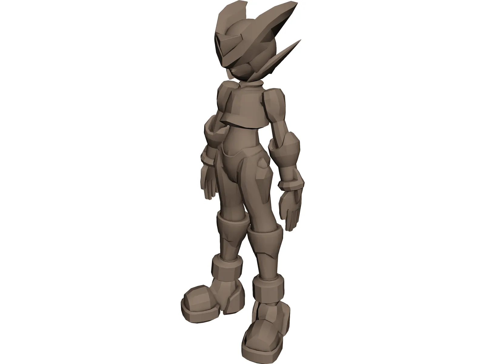 Sega Megaman 3D Model