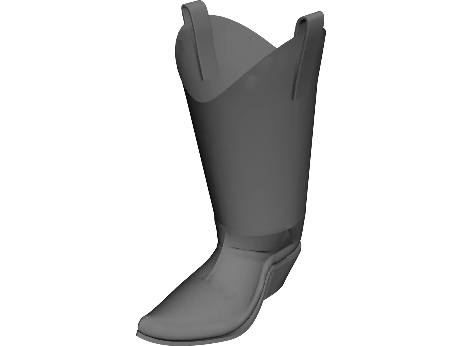 Cowboy Boot 3D Model