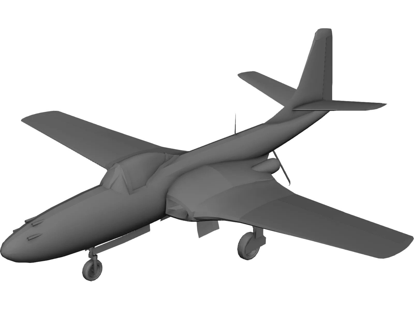 FH-1 Phantom 3D Model