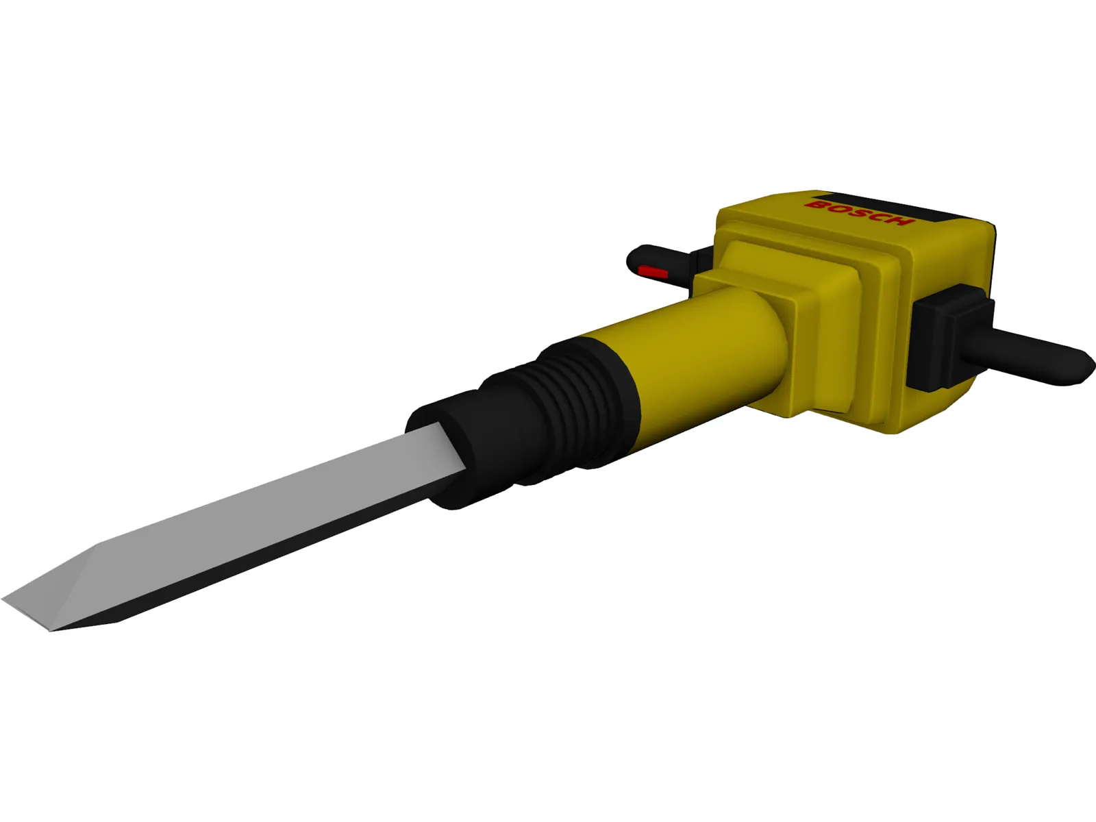 Bosch Electric JackHammer 3D Model