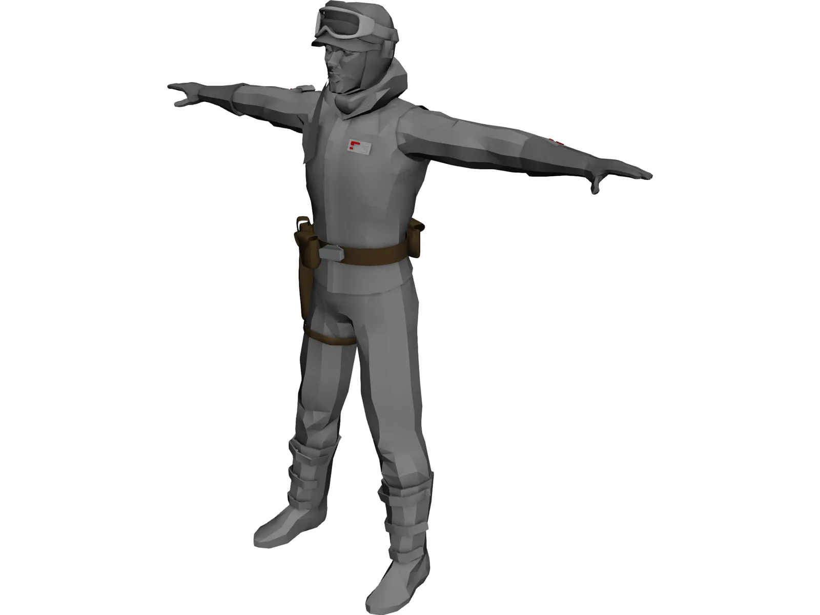 Star Wars Hoth Soldier 3D Model