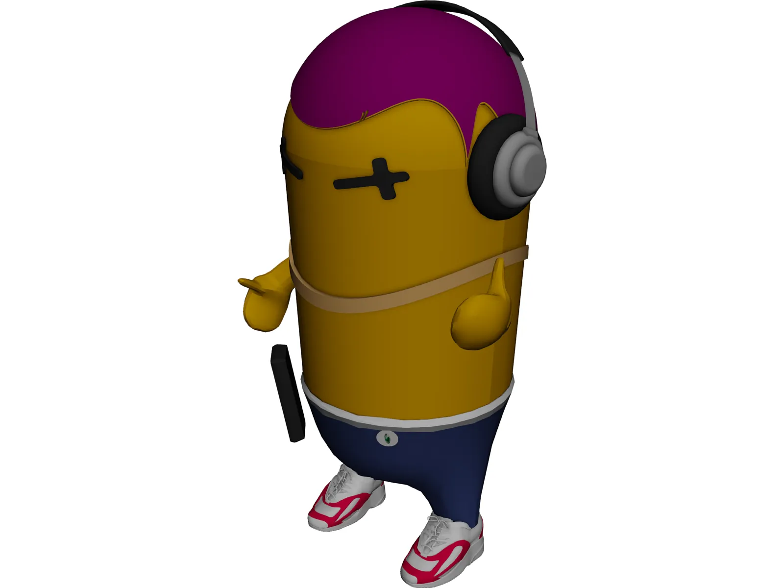 Music Monster 3D Model