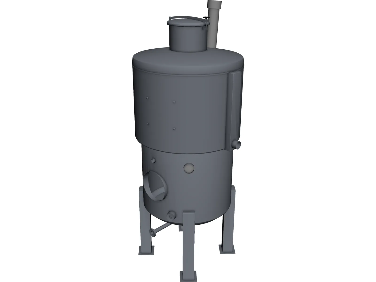 Wine Holding Tank 3D Model