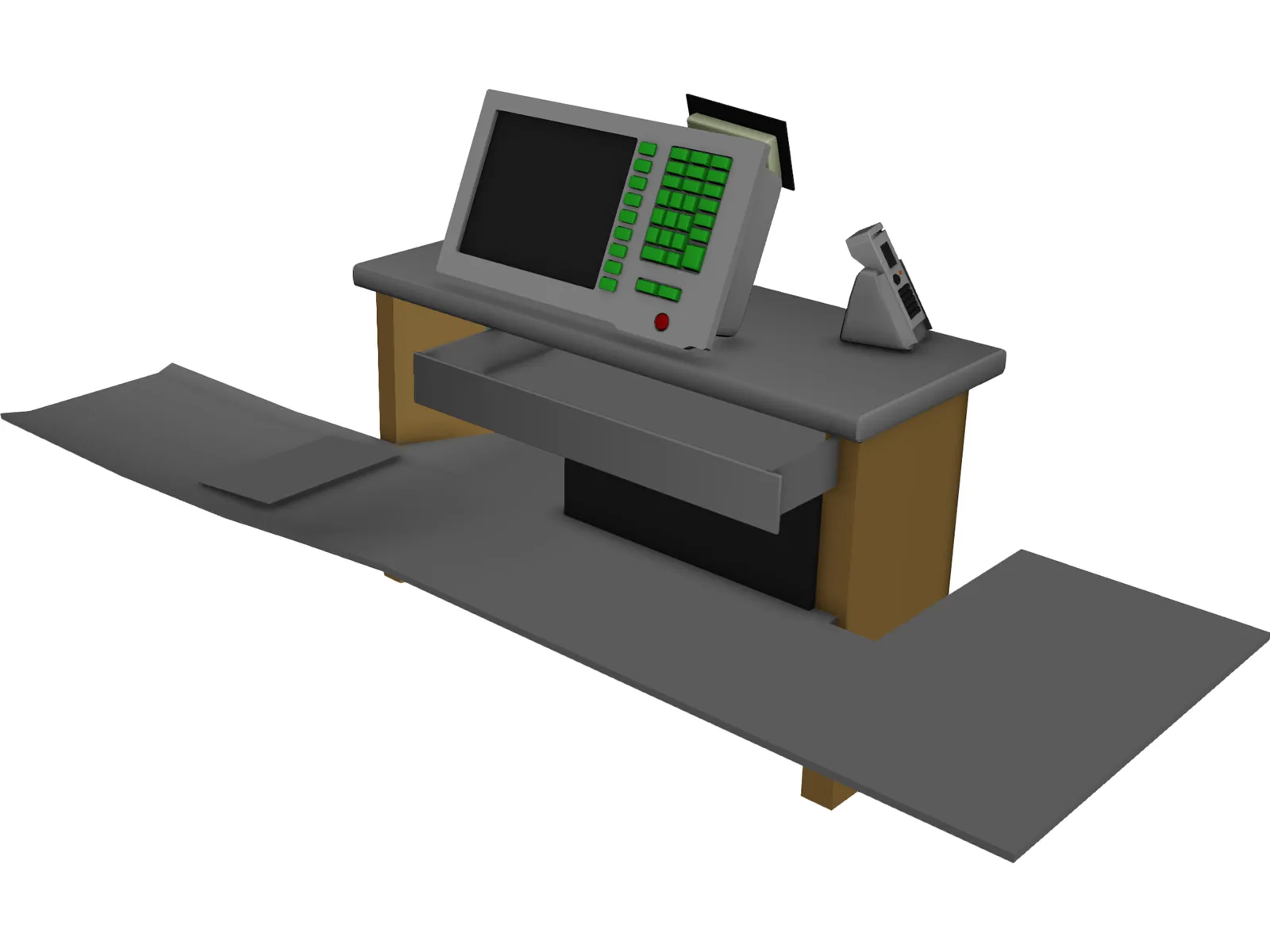 Cahier 3D Model