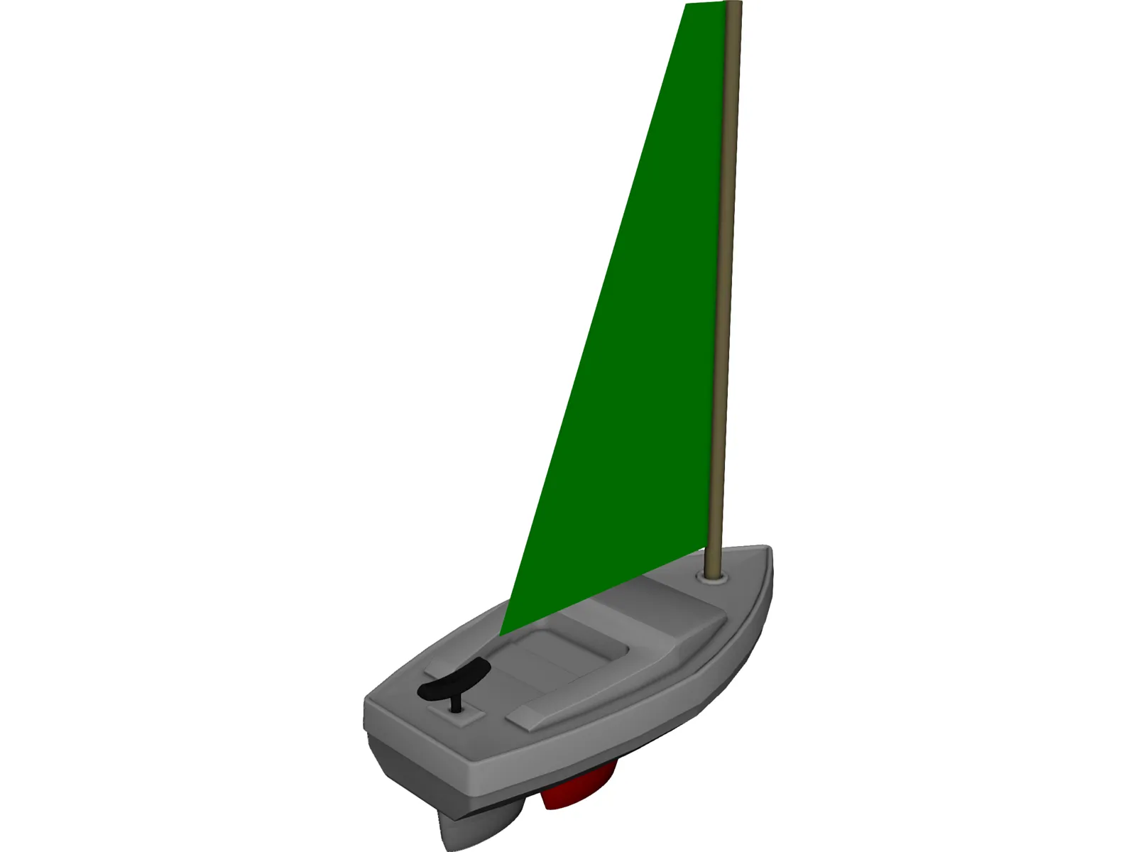 Vacuum Formed Model Boat 3D Model