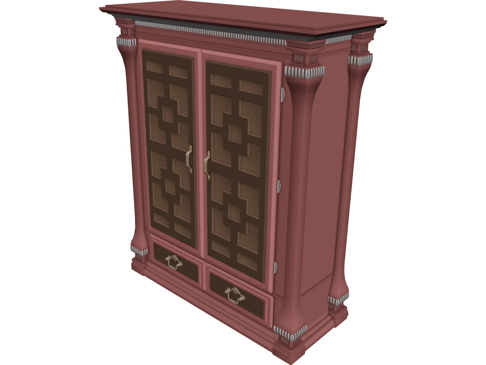 Bedroom Armoire 3D Model