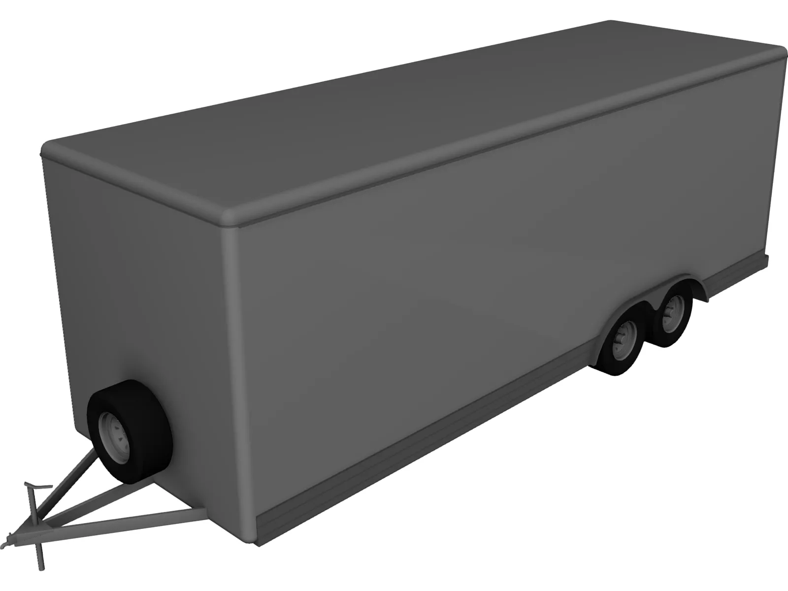 Trailer 22inch Wells Cargo 3D Model