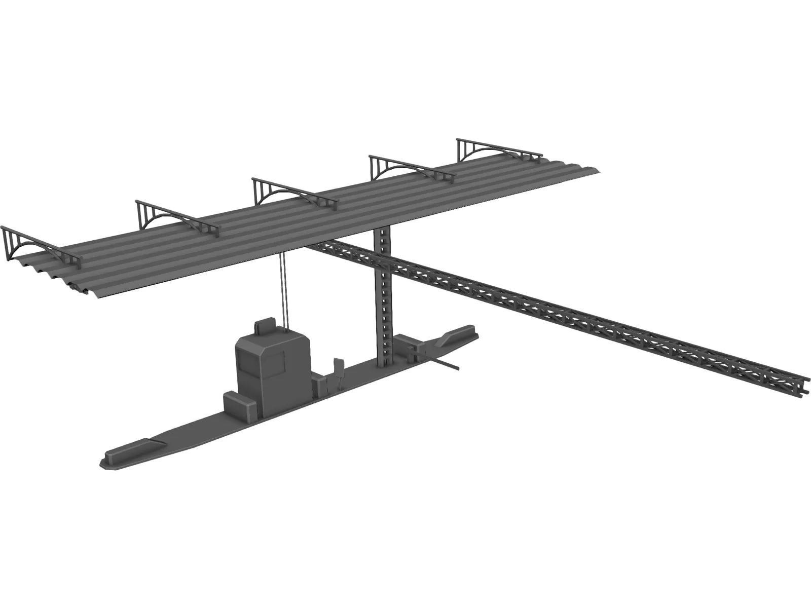 Tollgate 3D Model