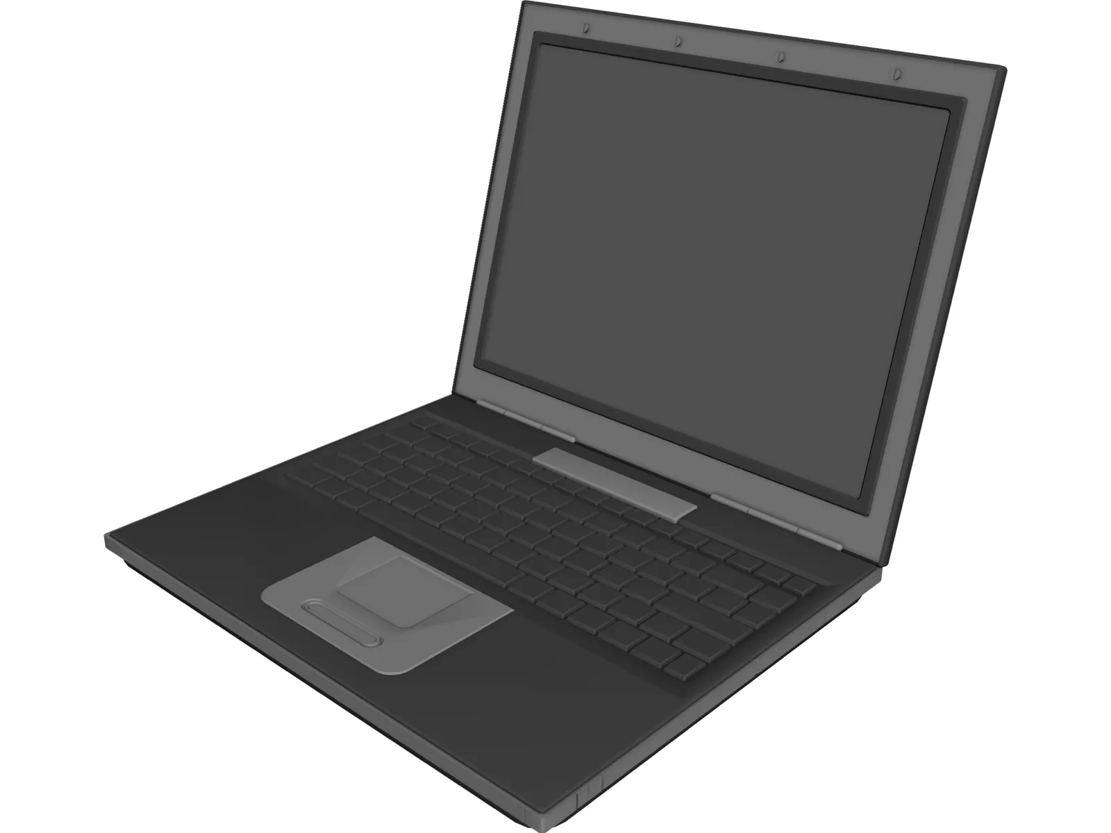 Notebook 3D Model