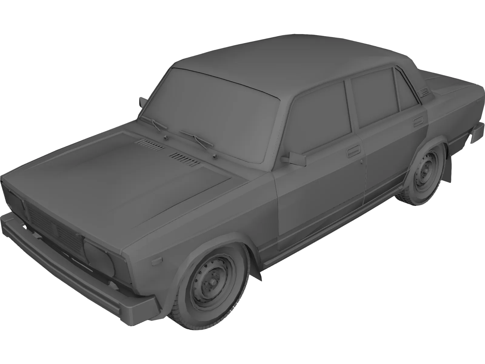 VAZ 2105 3D Model