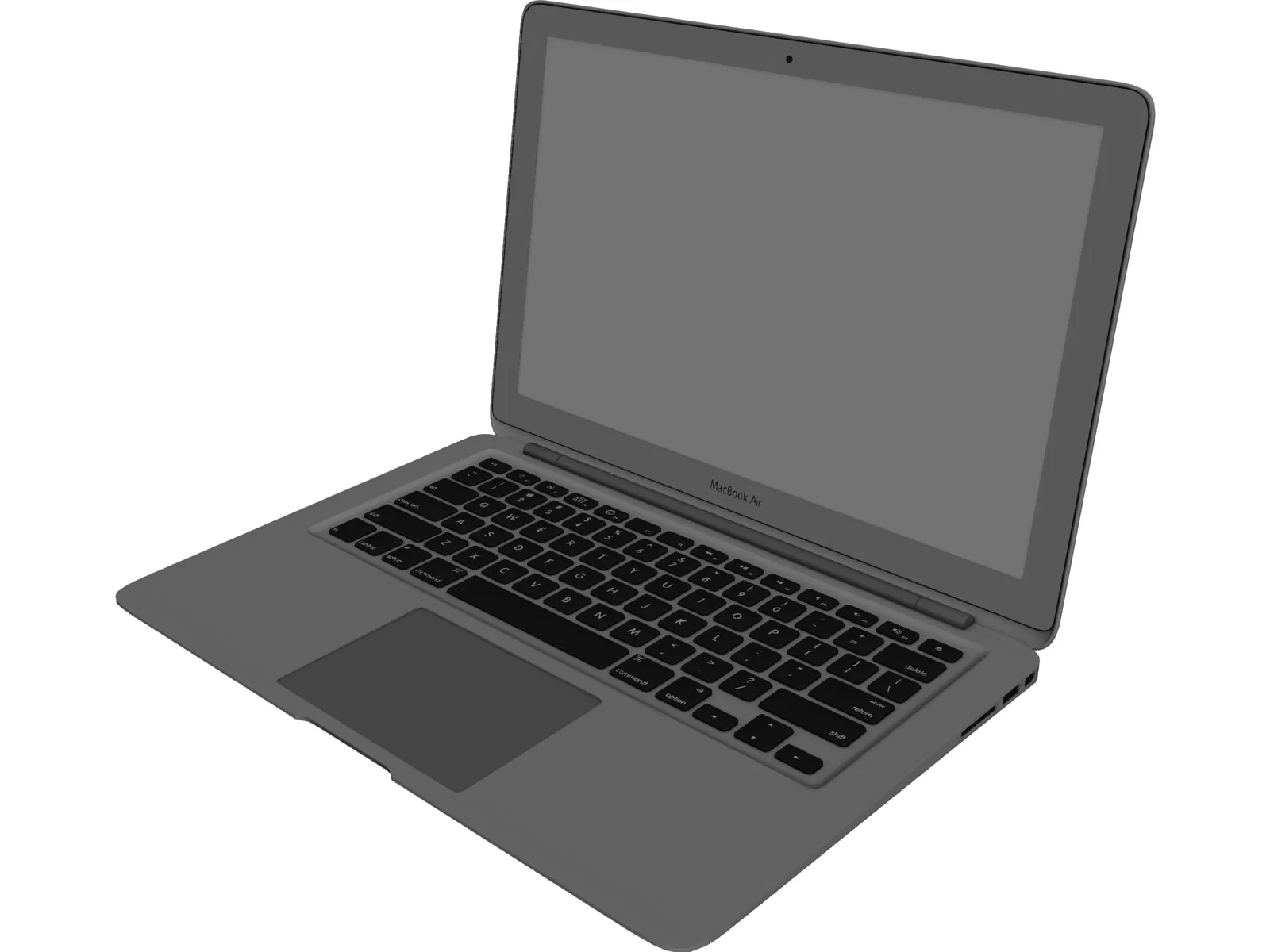 Apple MacBook Air 3D Model