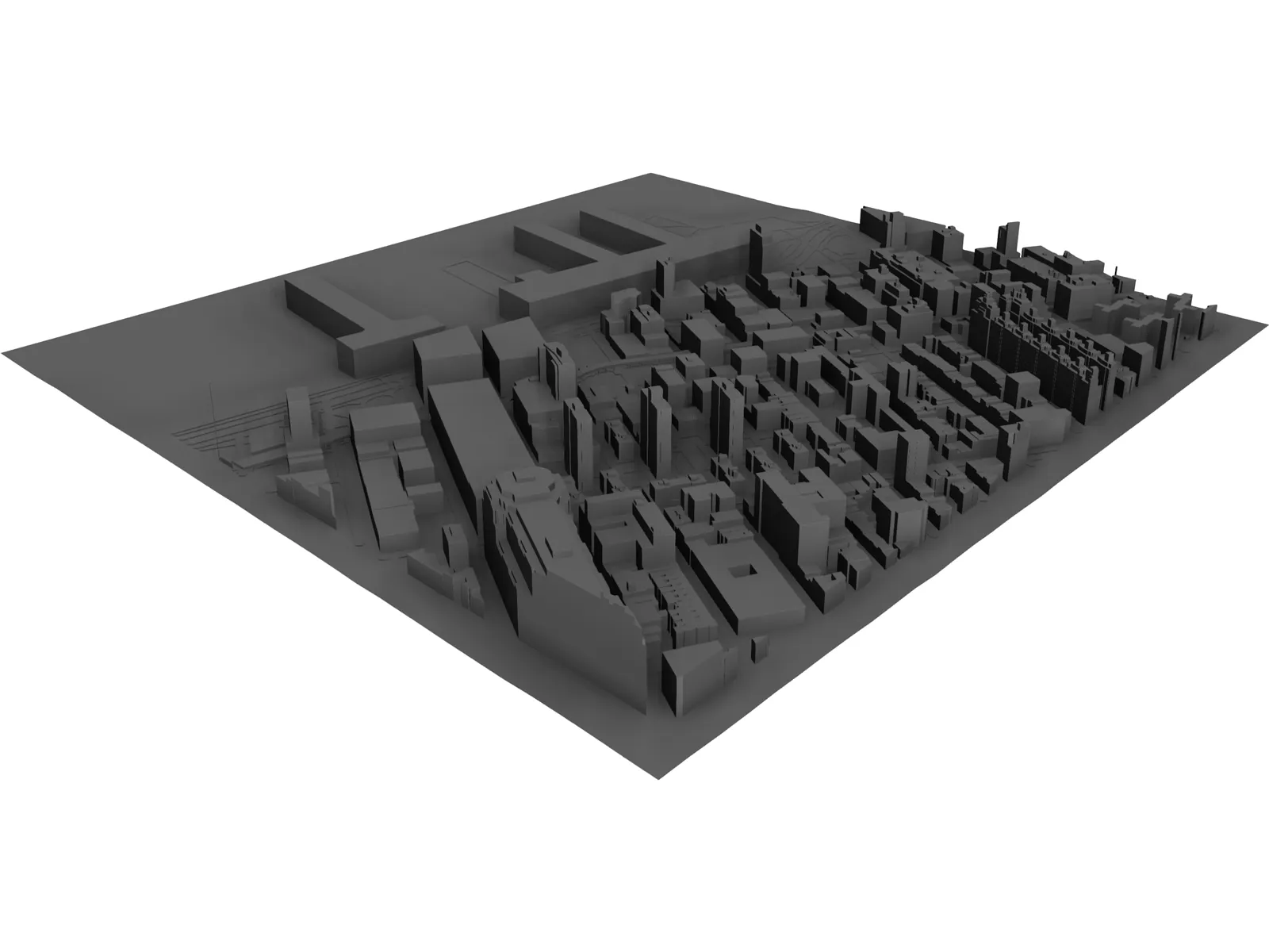 Hudson Yards 3D Model