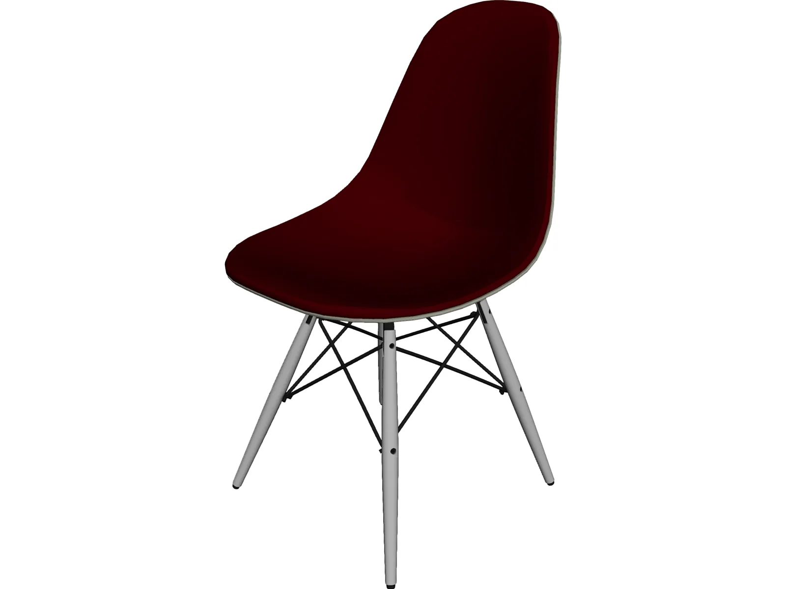 Eames DSW Chair 3D Model