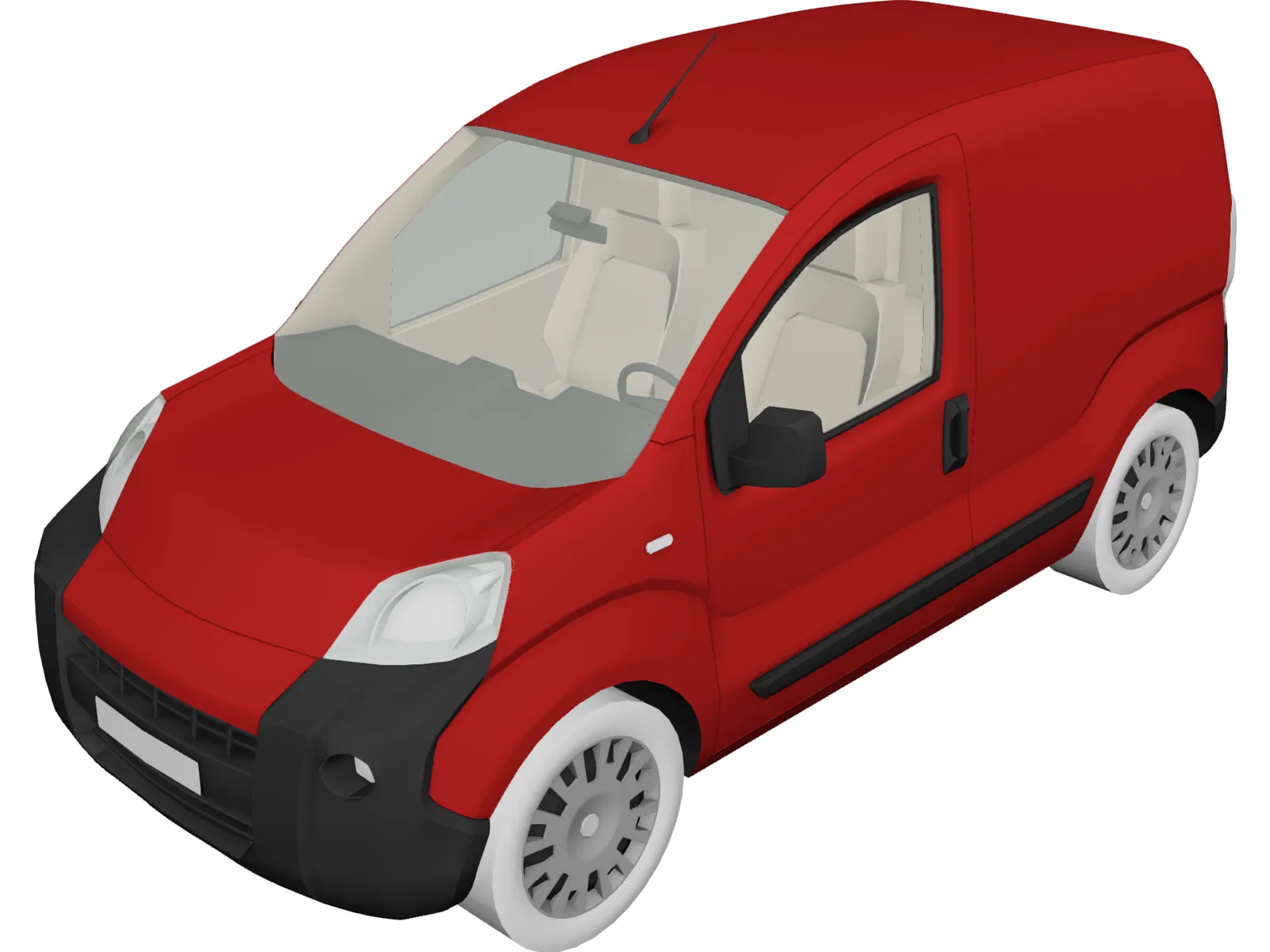 Fiat Fiorino 3D Model