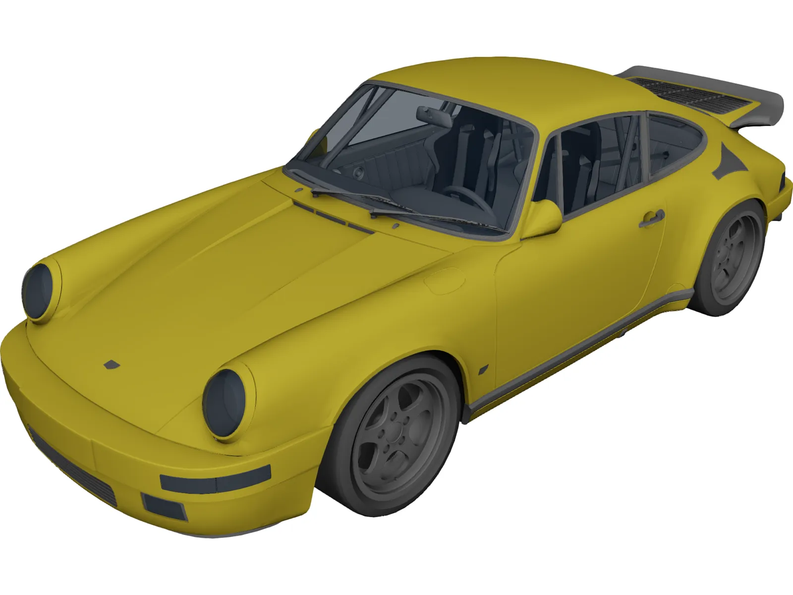 RUF CTR Yellowbird 3D Model