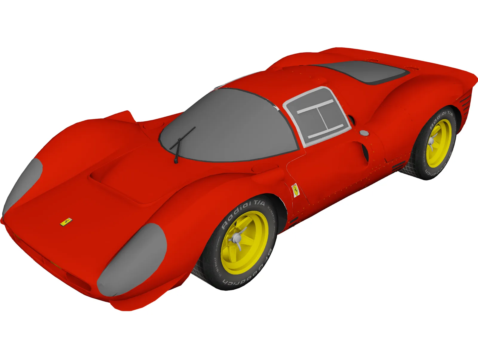 Ferrari F330 P4 (1967) 3D Model