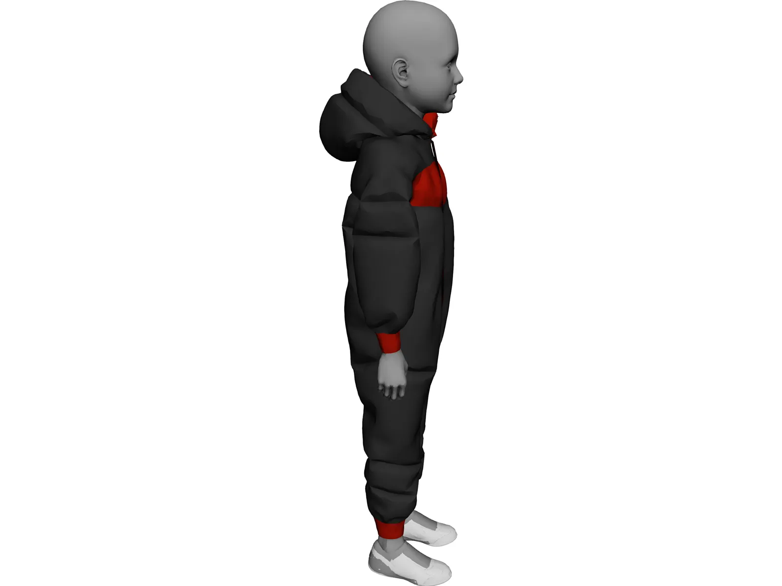 Mannequin Child 3D Model