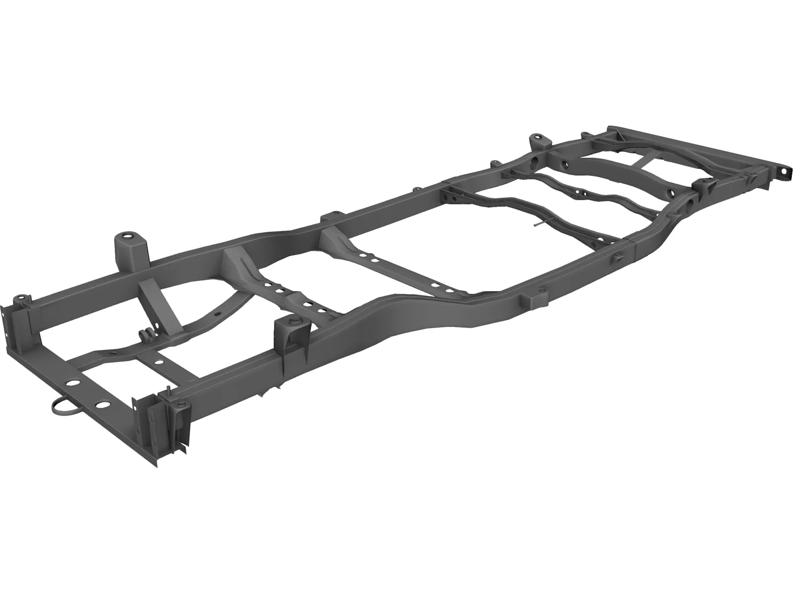 Range Rover Chassis (2010) 3D Model