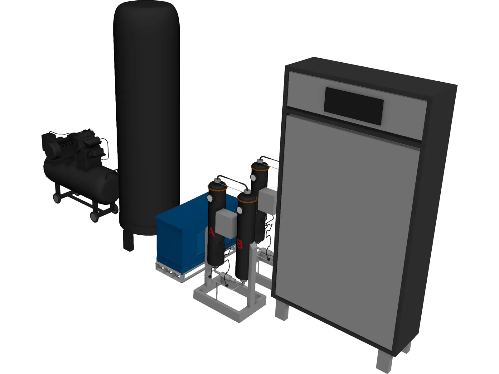 Ozone Generator 3D Model