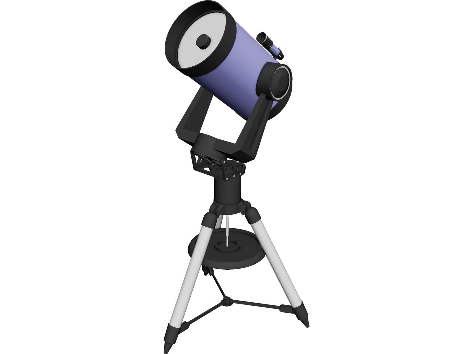 Schmidt-Cassegrain Telescope 3D Model