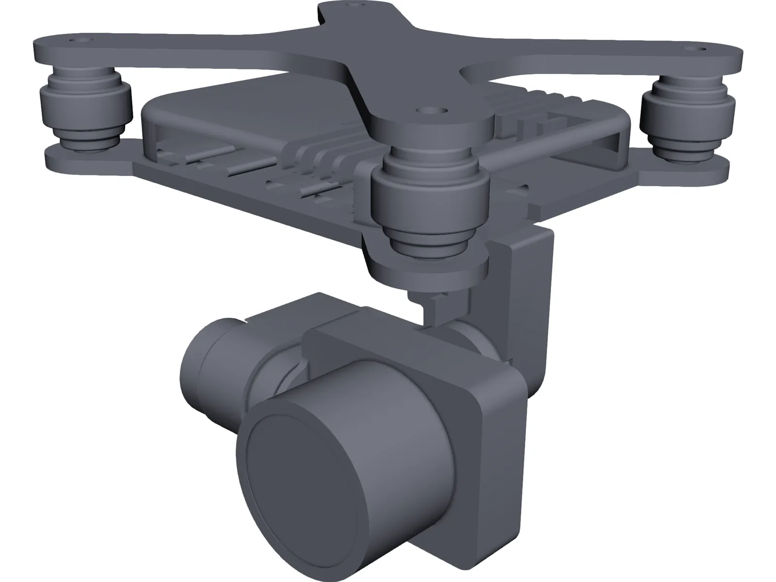 DJI Phantom Gimbal 3D Model