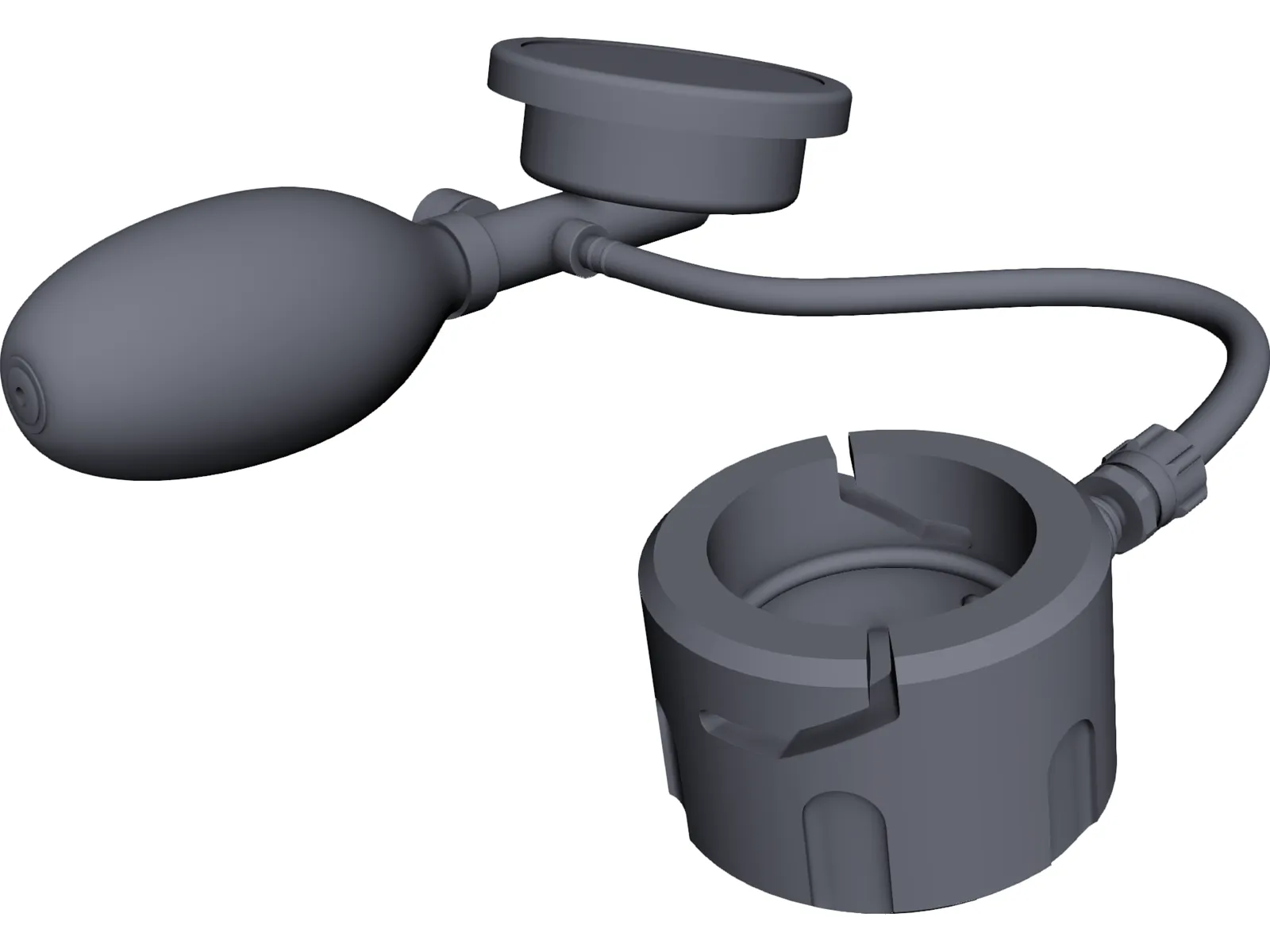 Sphygmomanometer Leak Test 3D Model