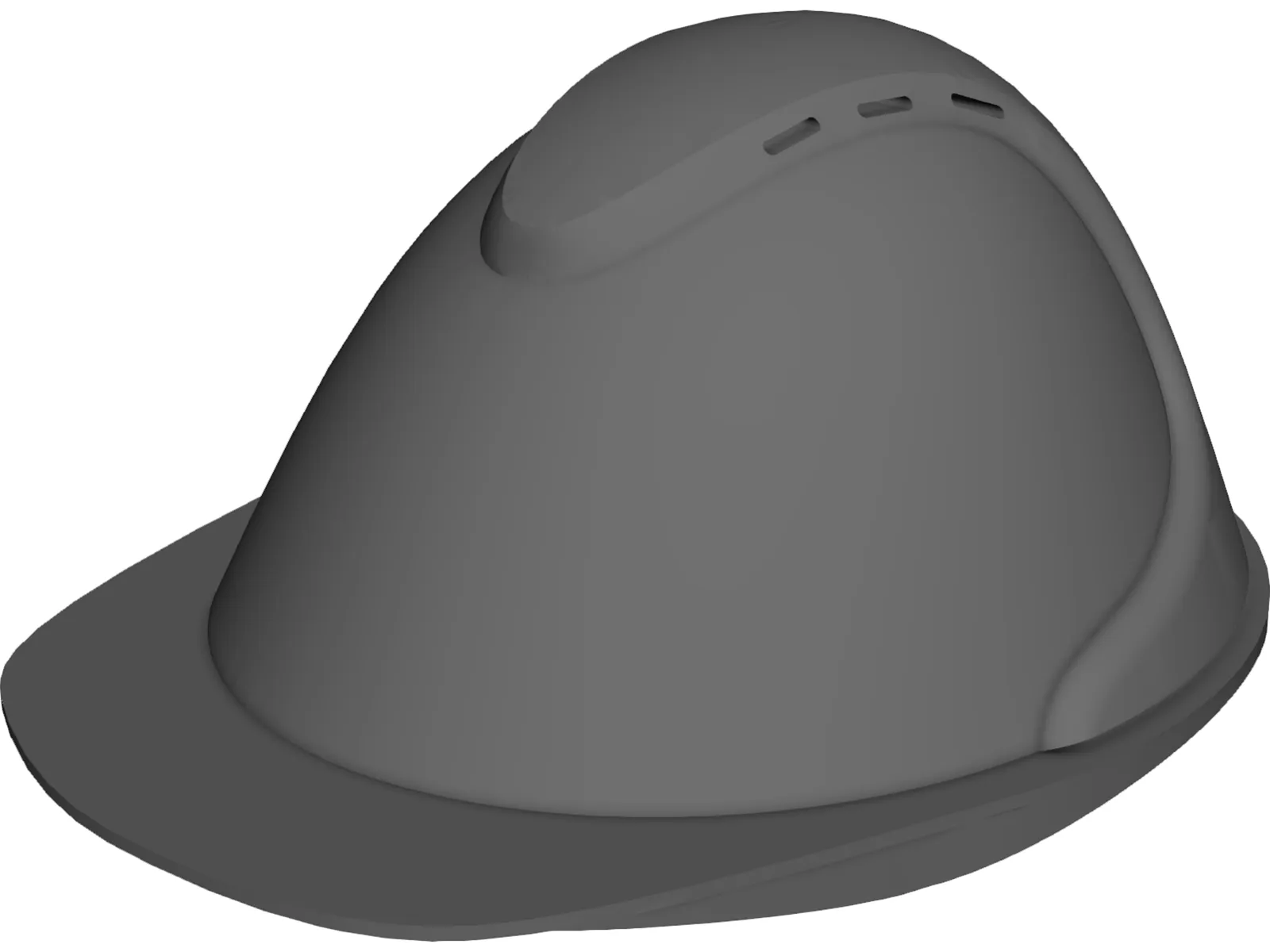 Security Helmet 3D Model