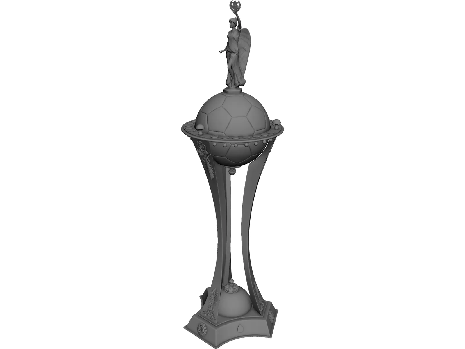 Ukrainian Football Cup 3D Model