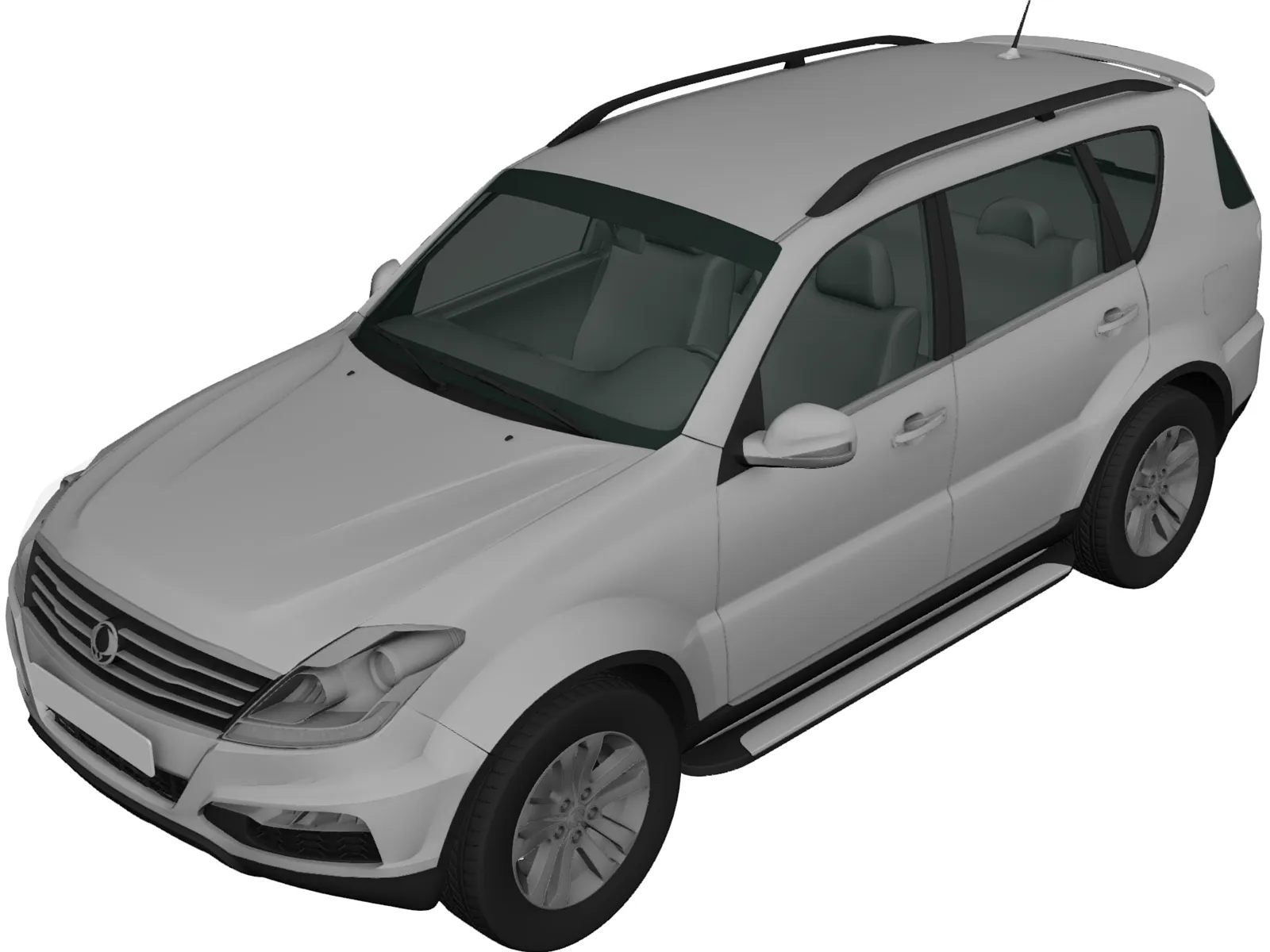 SsangYong Rexton 3D Model