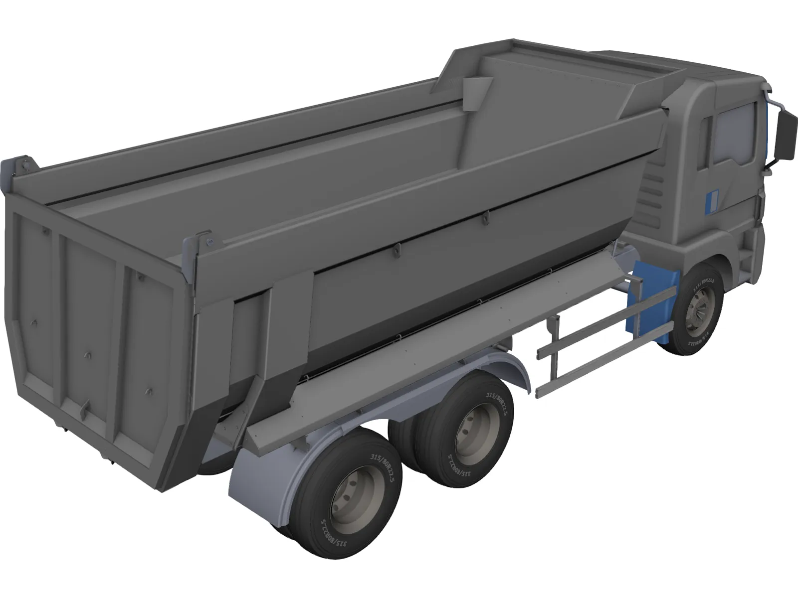 Dump Truck 3D Model