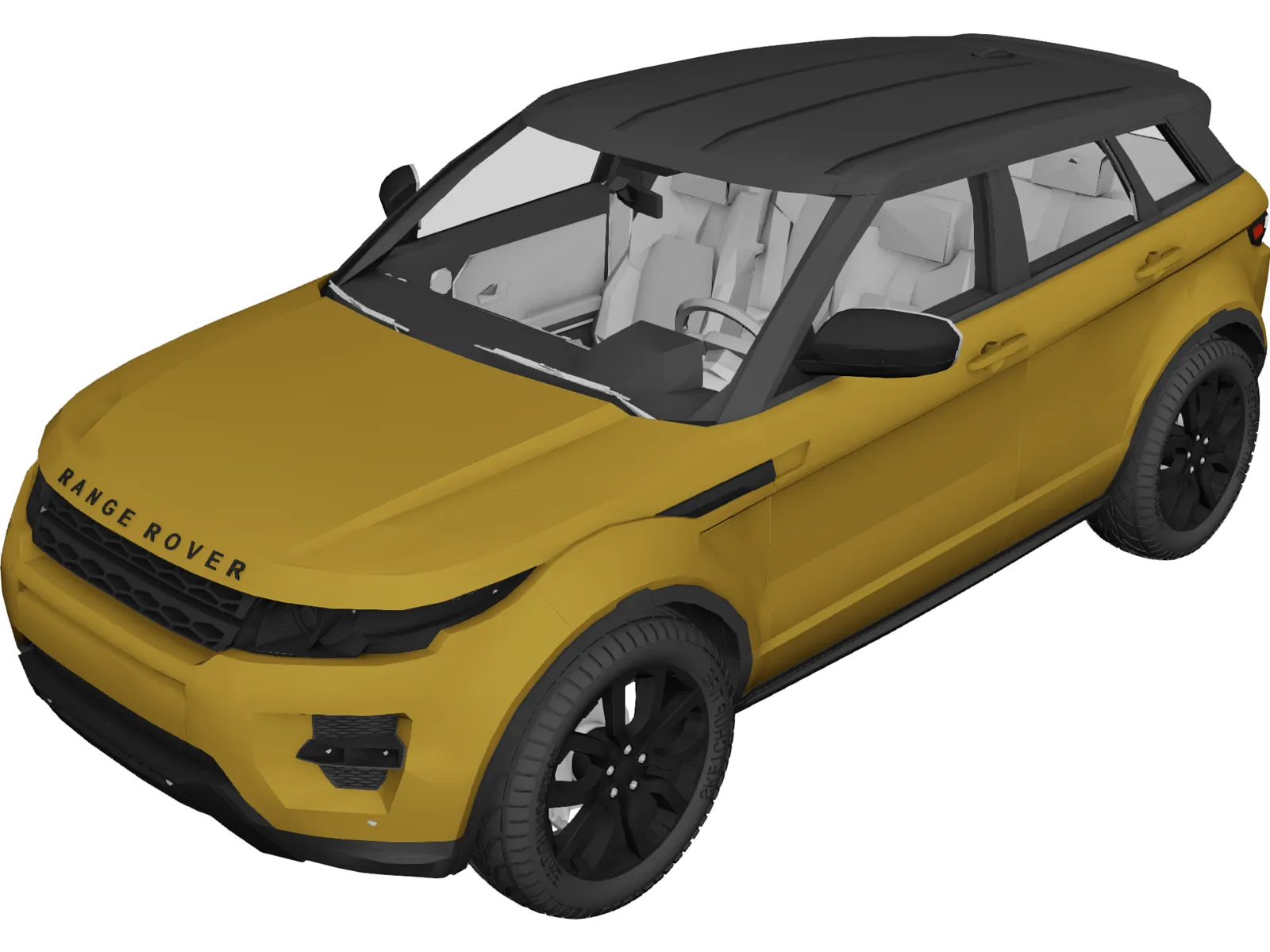 Range Rover Evoque 3D Model