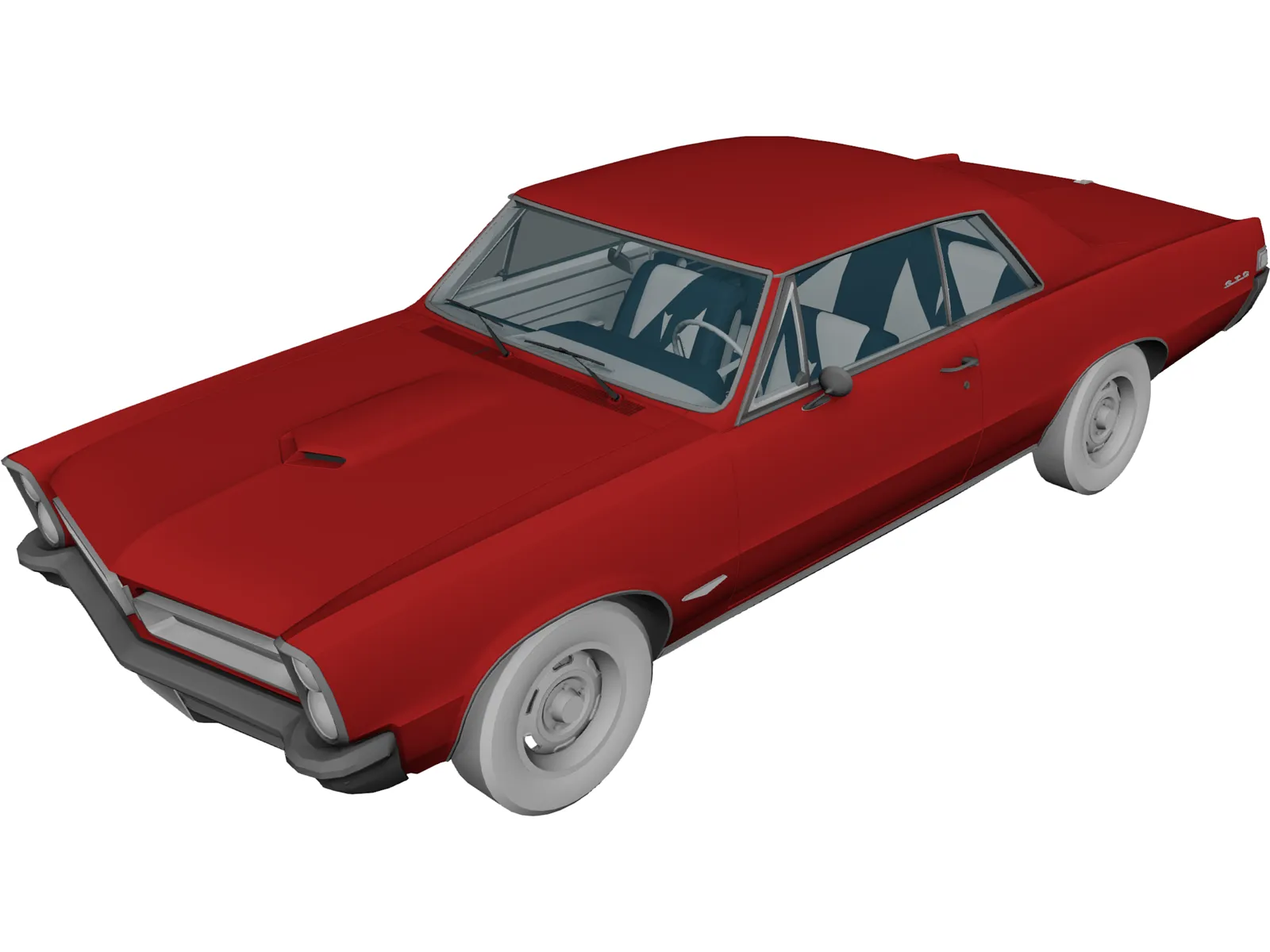 Pontiac Lemans (1965) 3D Model