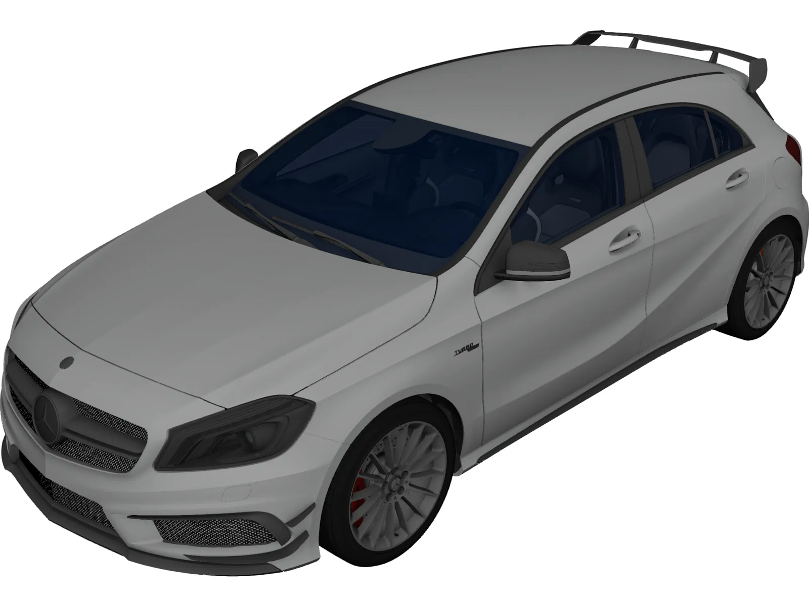 Mercedes-Benz A45 AMG 3D Model