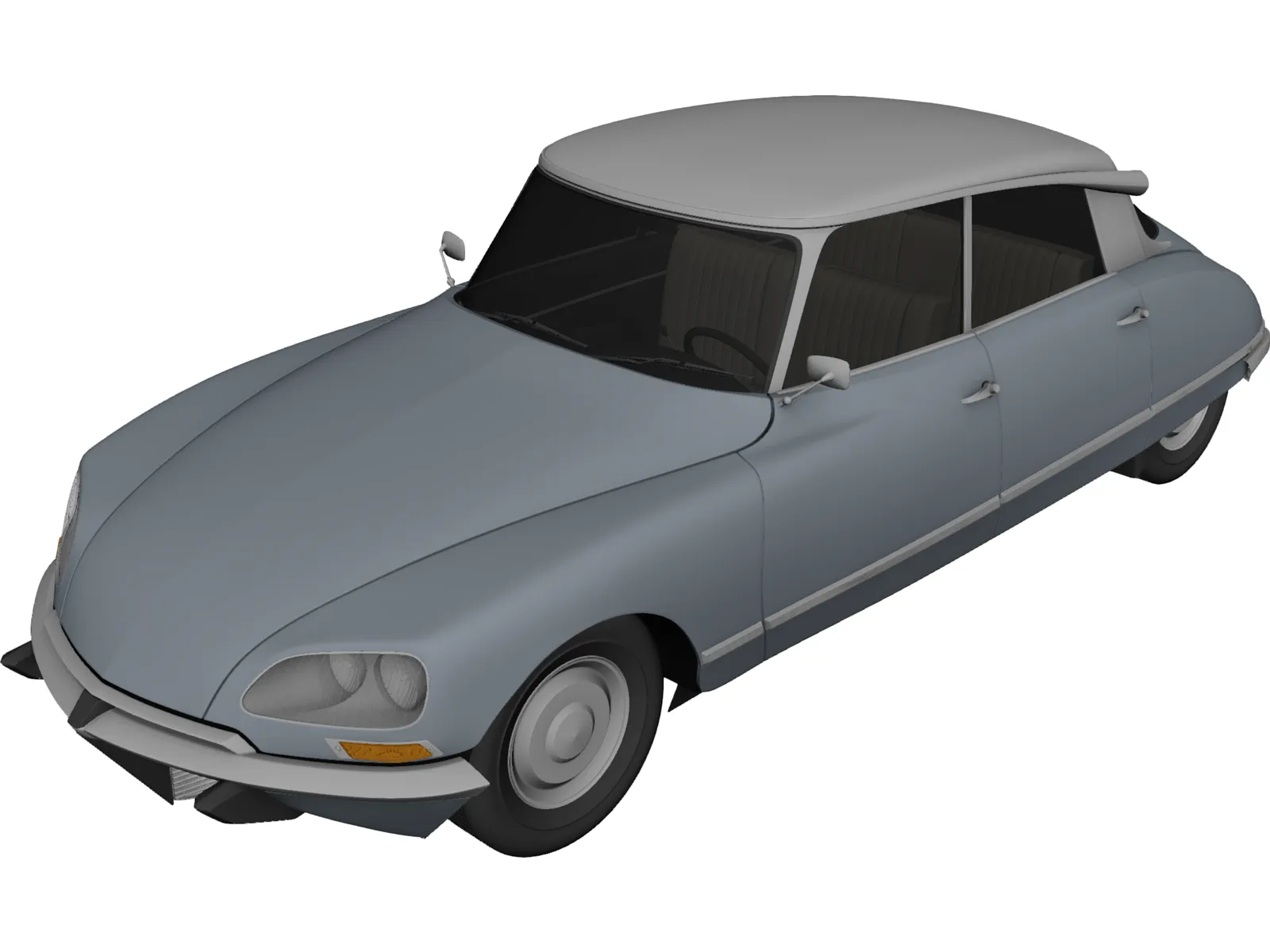 Citroen DS (1967) 3D Model