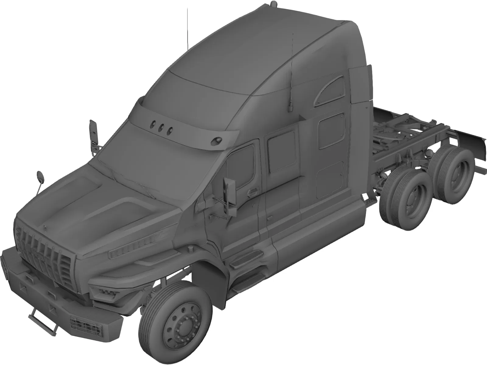 Ural Next Truck 3D Model