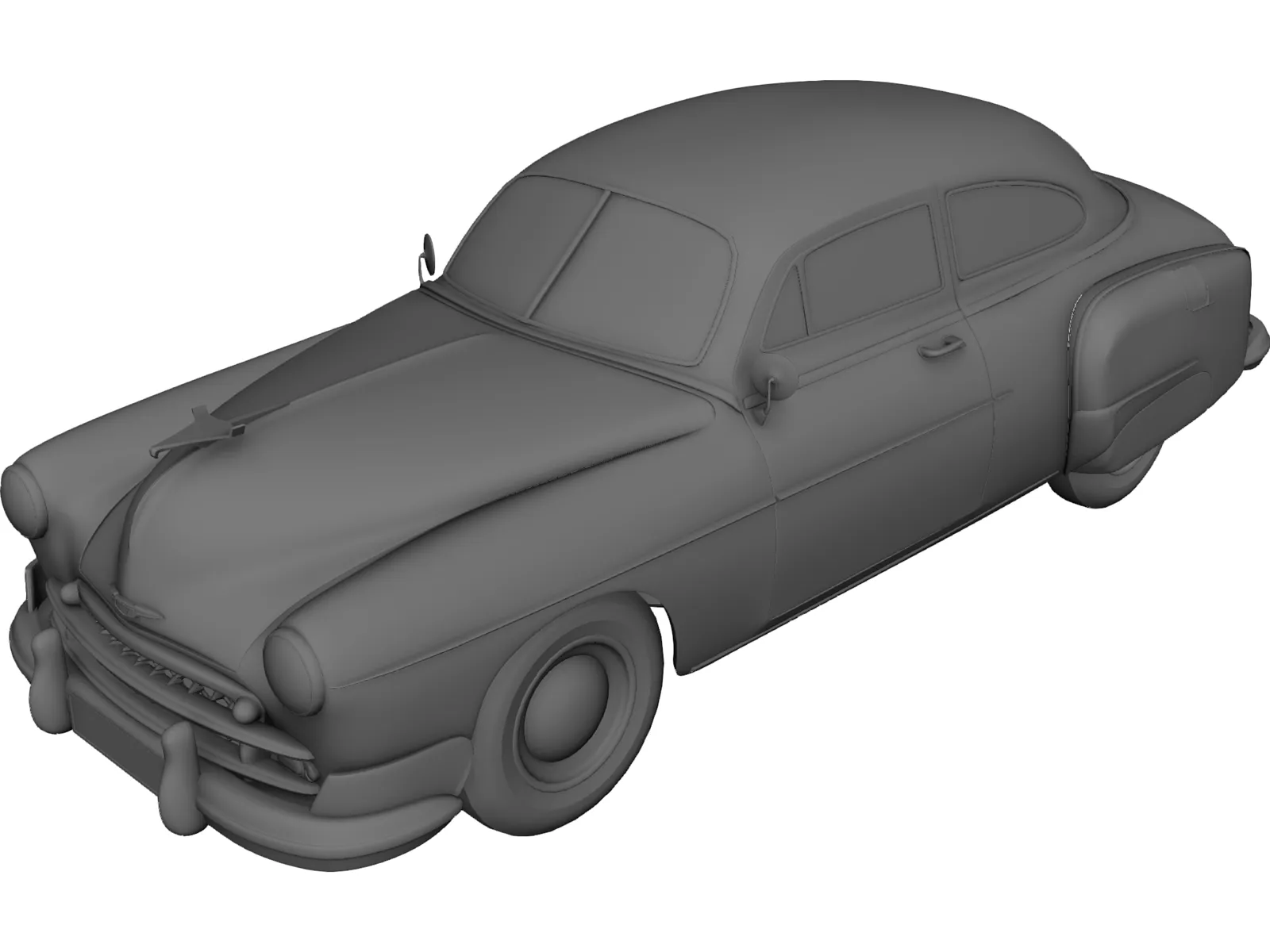 Chevrolet Fleetline (1942) 3D Model