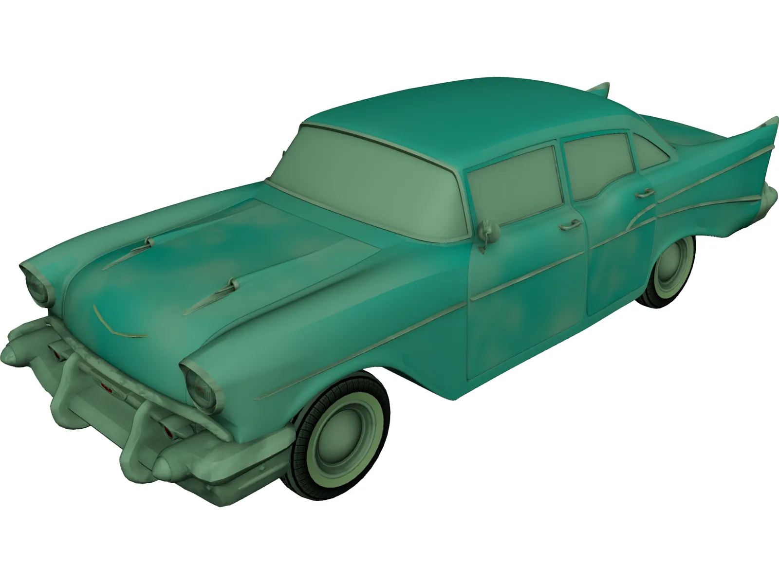 Chevrolet Bel Air Classic (1952) 3D Model