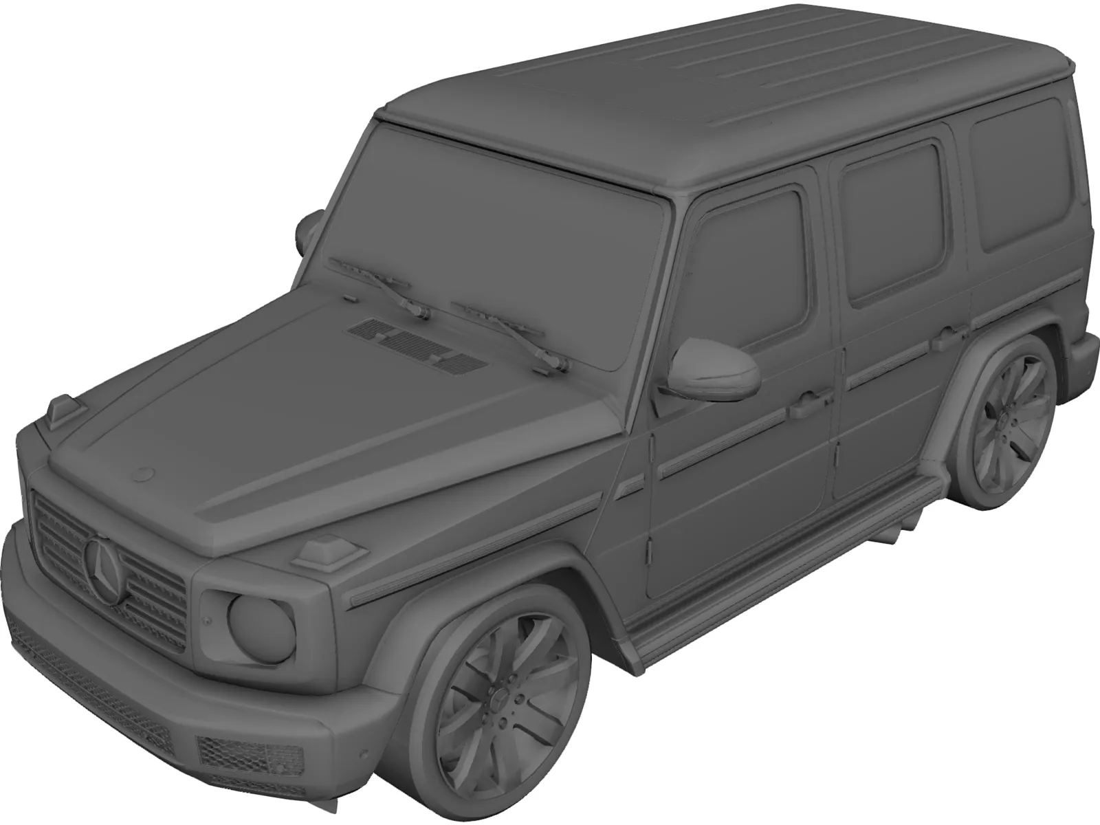 Mercedes-Benz G-Class (2019) 3D Model