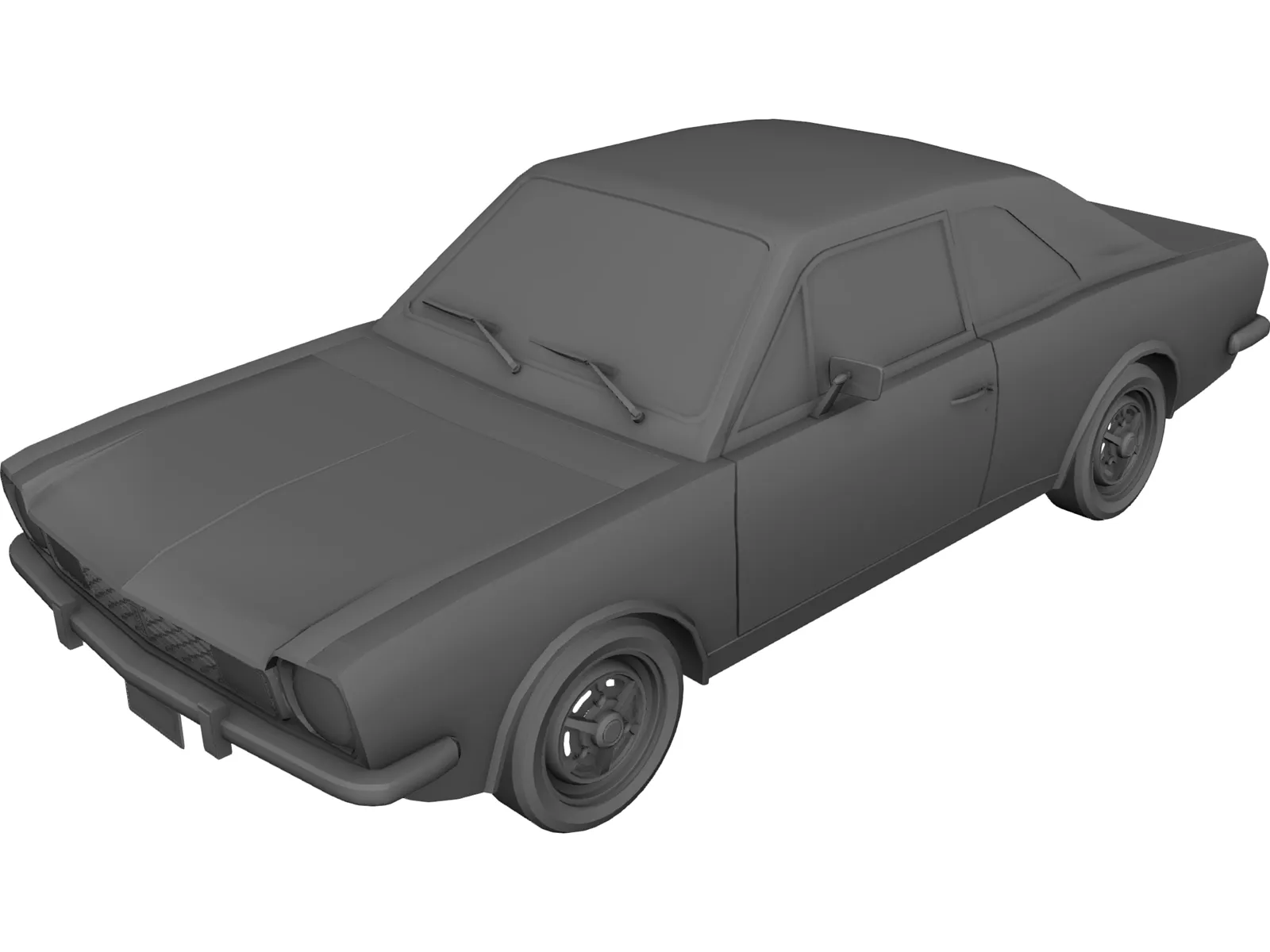 Ford Corcel GT (1975) 3D Model