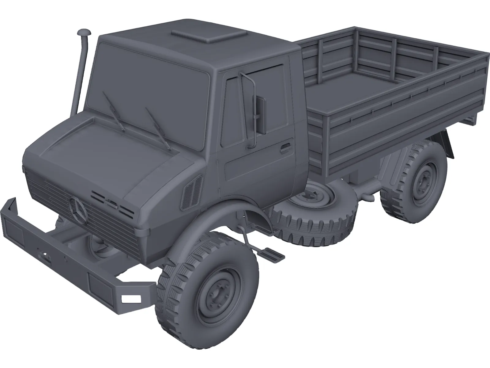 Mercedes-Benz Unimog 1300L 3D Model