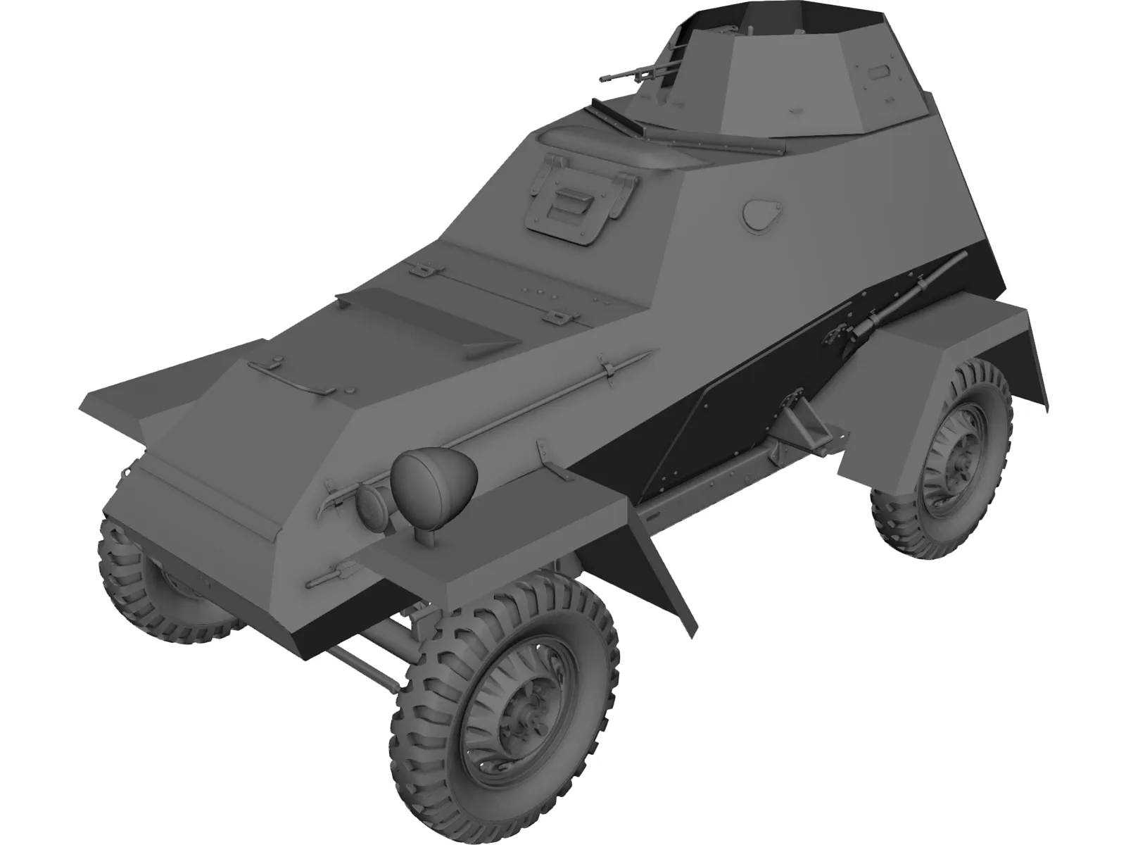 BA 64 3D Model