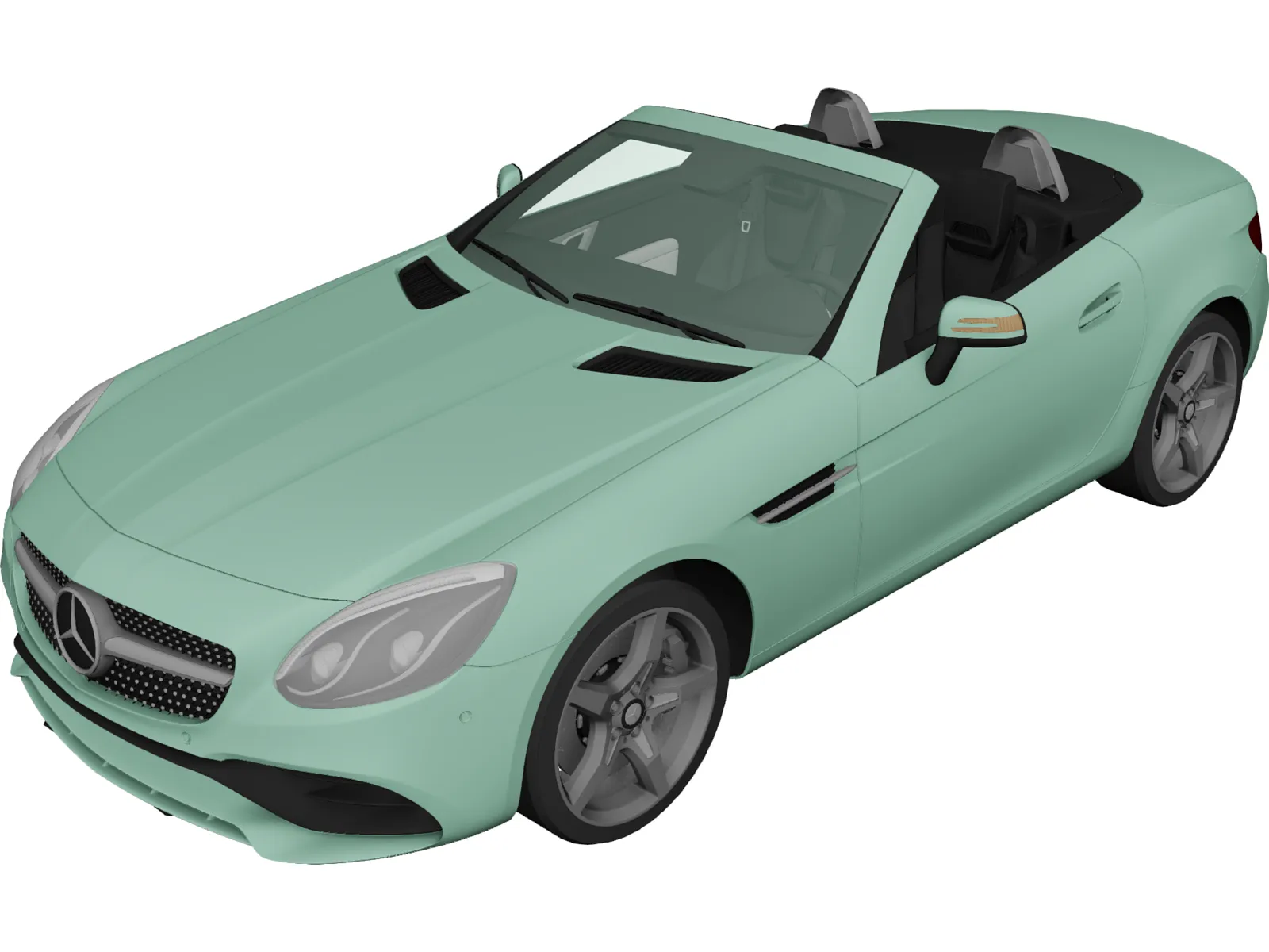 Mercedes-Benz SLC 300 3D Model