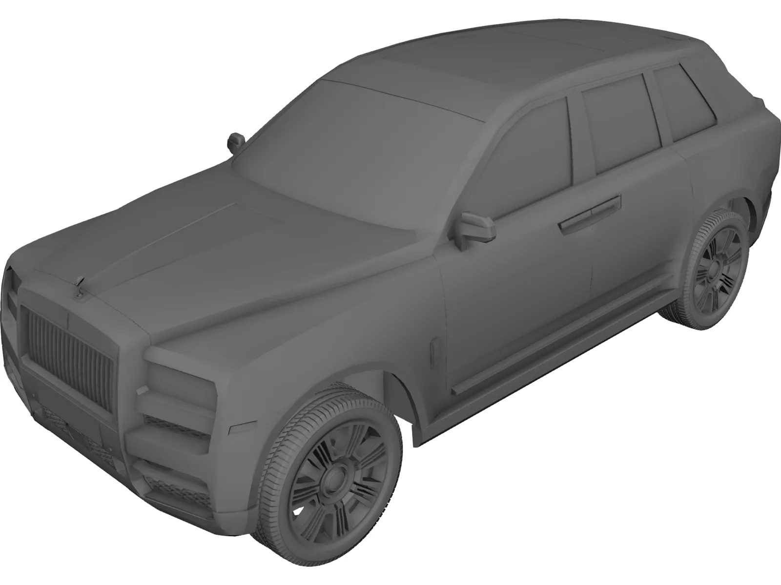 Rolls-Royce Cullinan (2019) 3D Model