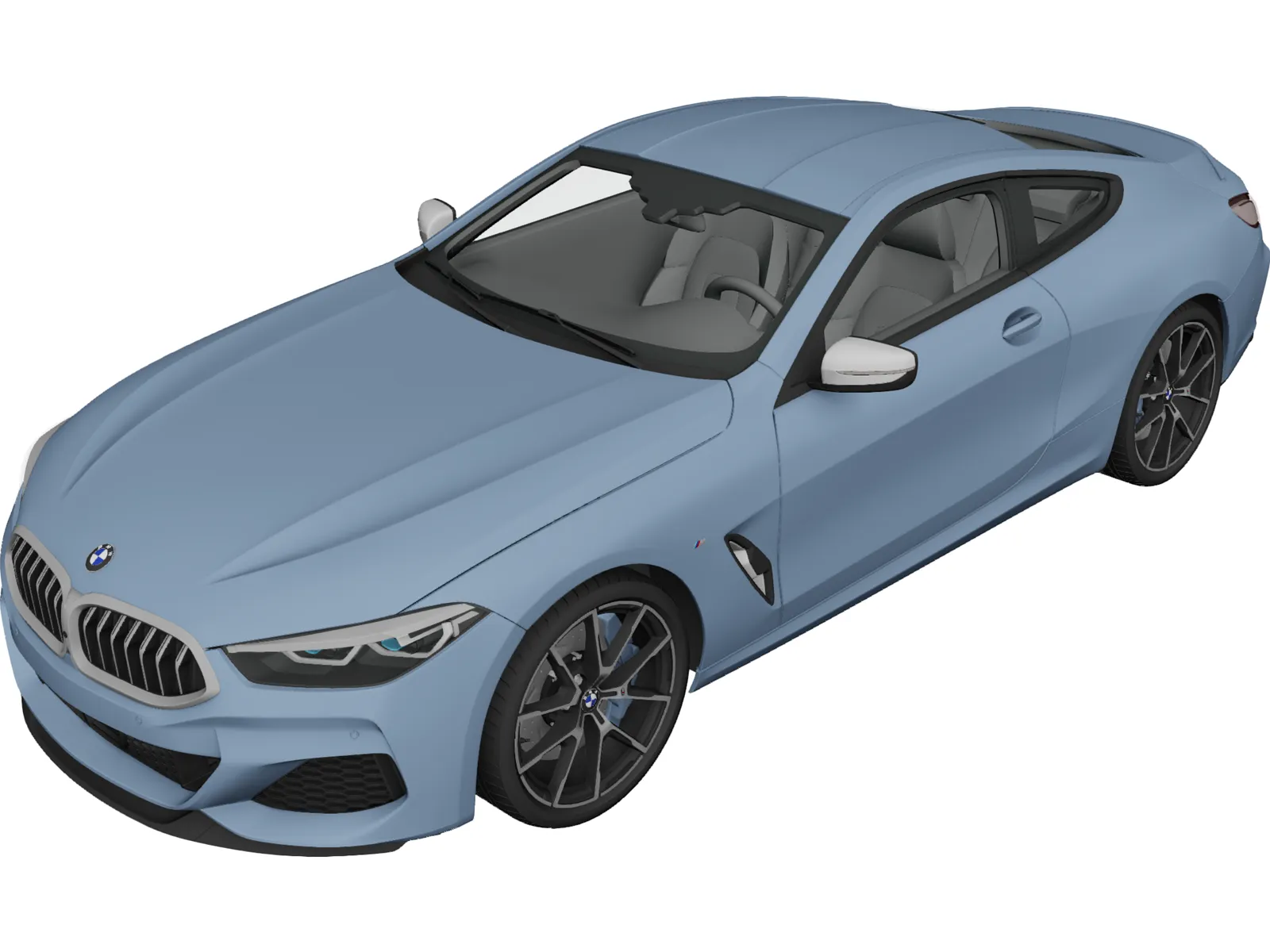 BMW 8-Series M850i Coupe [G15] (2019) 3D Model